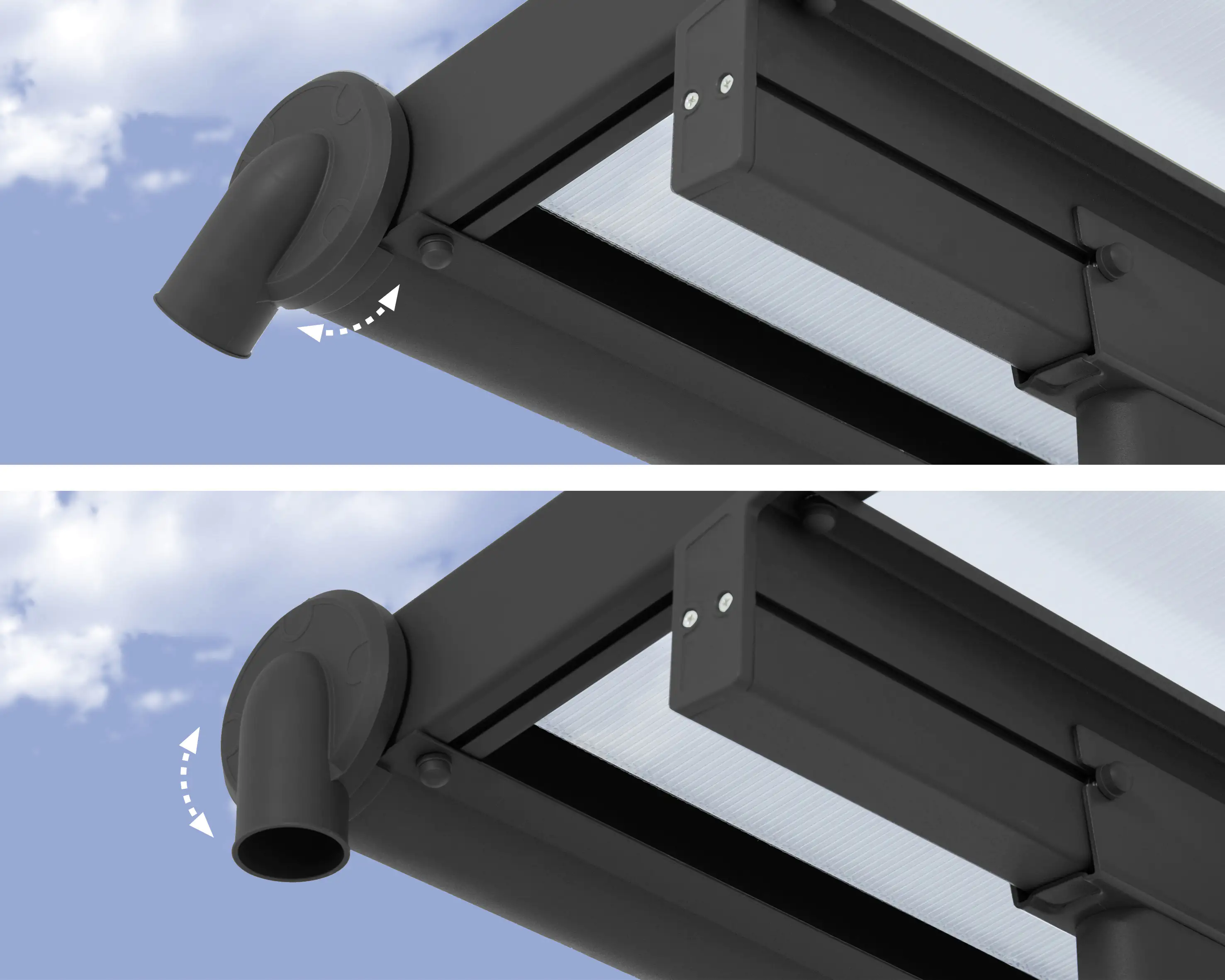 Canopia Terrassenüberdachung Olympia 3x9.8