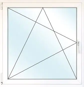 Meeth Fenster 100 x 115 cm DIN links 1 flügelig Dreh-Kipp weiß Meeth Fenster 100 x 115 cm DIN links 1 flügelig Dreh-Kipp weiß
