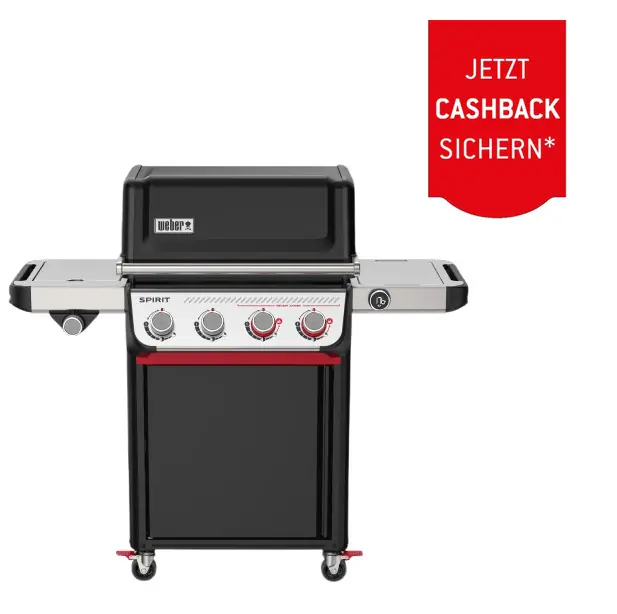 Weber Gasgrill Spirit EP-435 GBS schwarz Grillfläche: 62,5 x 44 cm