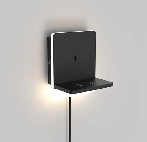 Trio Leuchten LED Wandleuchte Fairfield 9W warmweiß schwarz