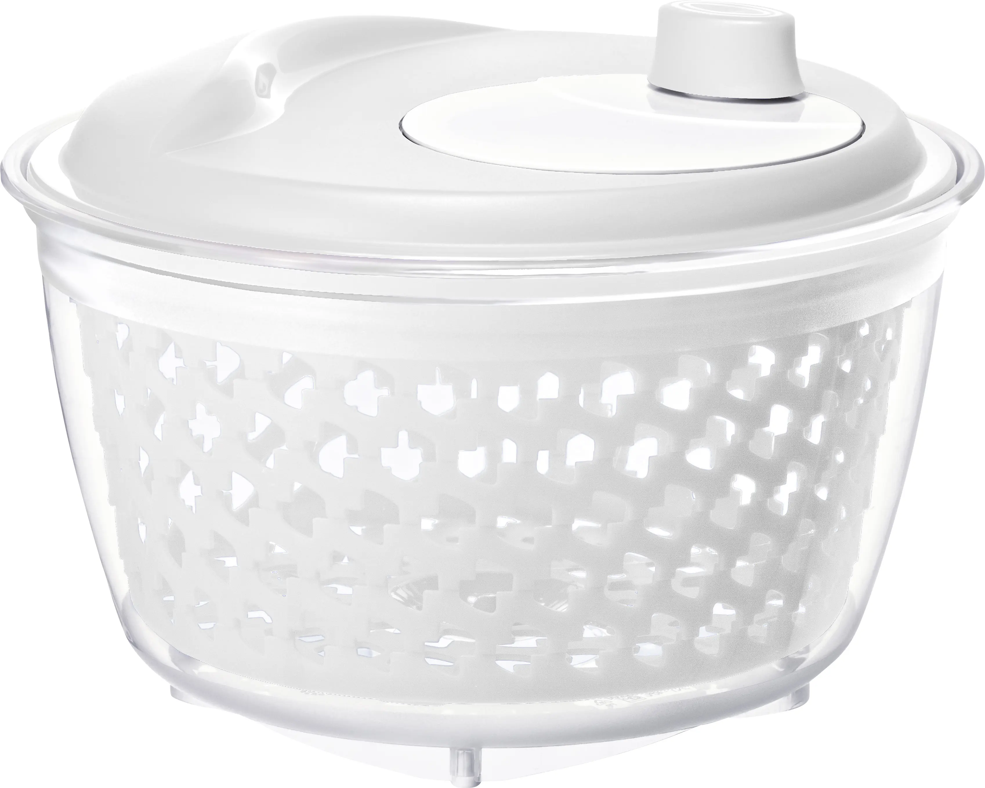 Rotho Salatschleuder Fresh 4,5 L mistletoe white 