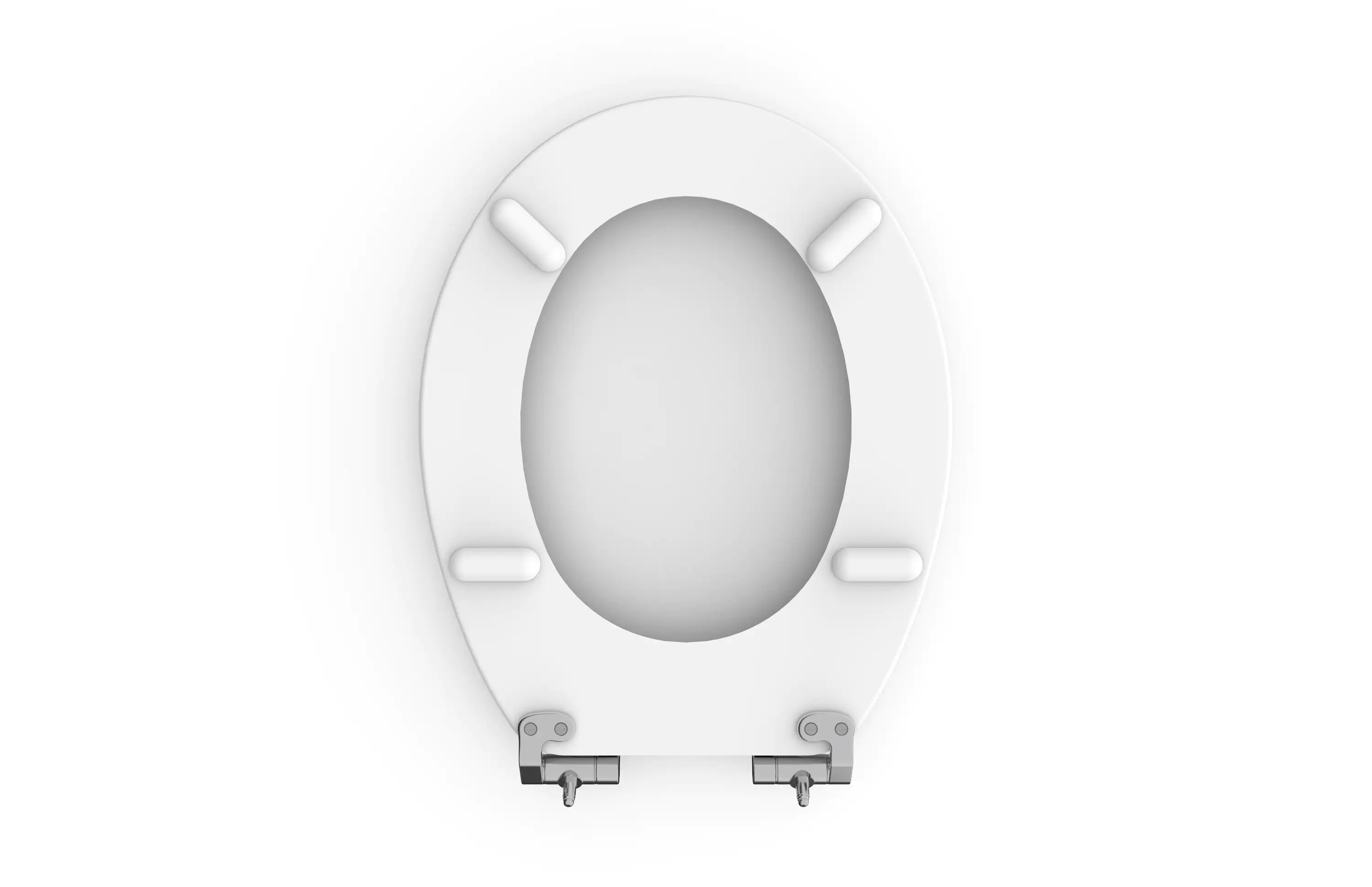 Primaster WC-Deckel mit Absenkautomatik weiß