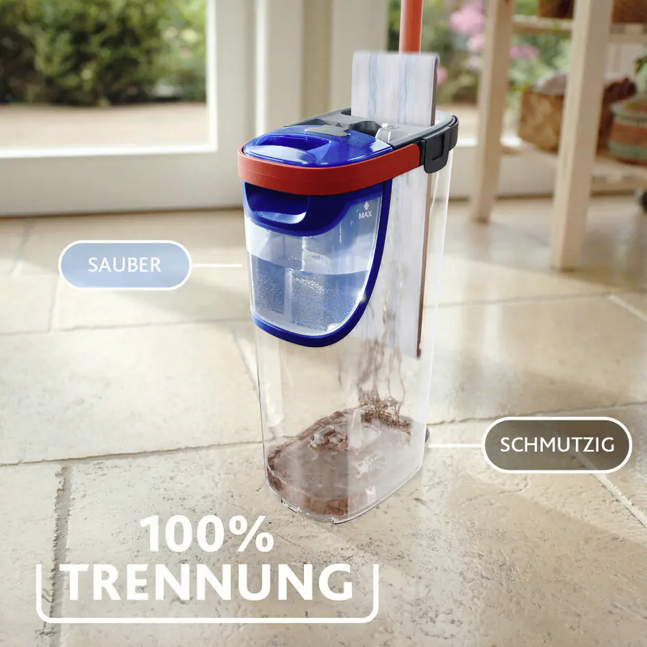 Vileda Bodenwischer H2PRO Flat Mop Ersatzbezug