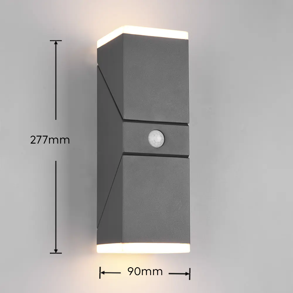 Trio LED Wandleuchte Avon innen/außen anthrazit standby 14W warmweiß Trio LED Wandleuchte Avon innen/außen anthrazit standby 14W warmweiß