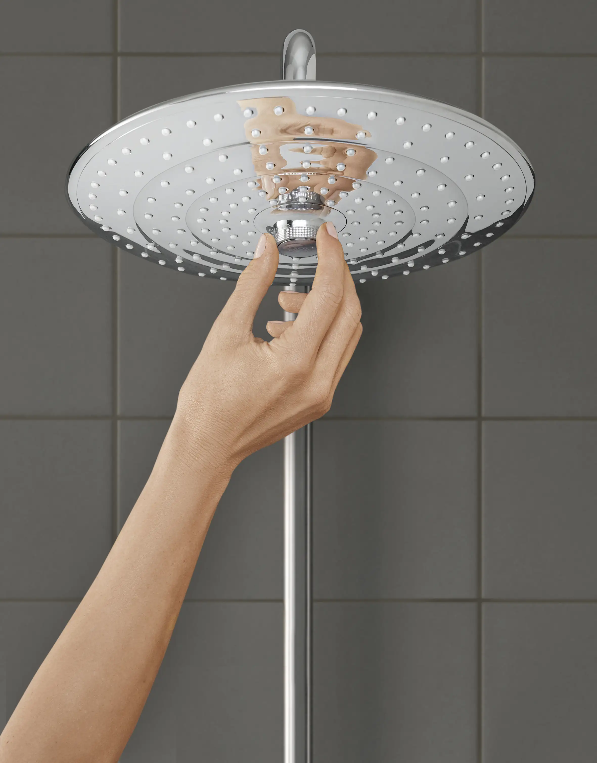 Grohe Kopfbrausesystem Euphoria 260 verchromt, Aufputz-Thermostat mit Aquadimmer Funktion Grohe Kopfbrausesystem Euphoria 260 verchromt, Aufputz-Thermostat mit Aquadimmer Funktion