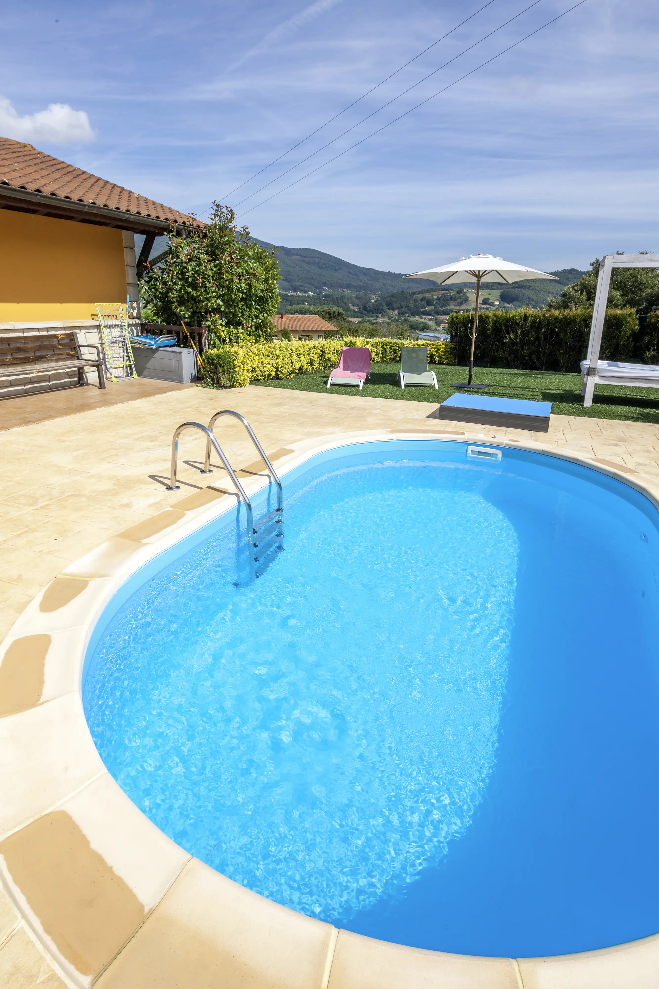 Gre Stahl-Einbaupool Madagascar oval 700 x 320 x 150 cm Gre Stahl-Einbaupool Madagascar oval 700 x 320 x 150 cm