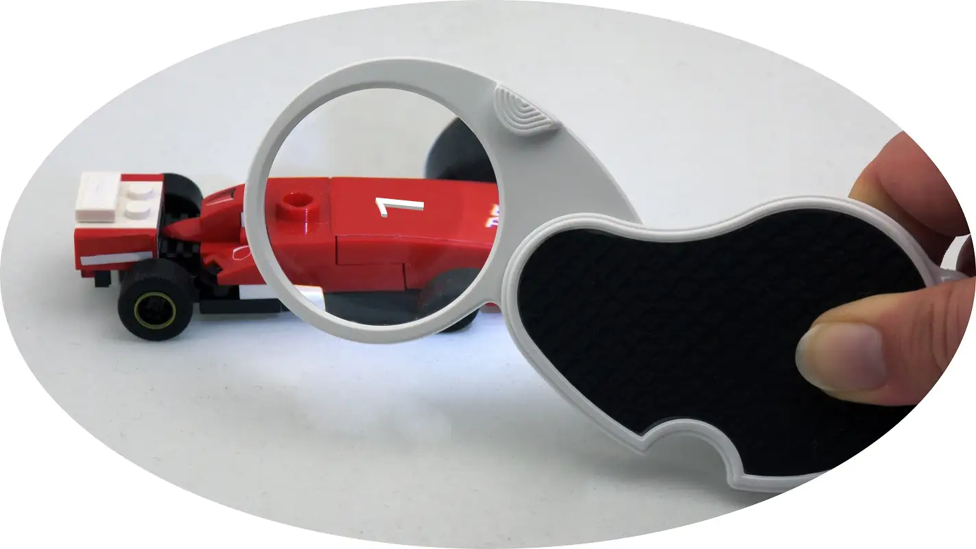 Digiphot Einschlaglupe EL-35 3,5 fache Vergrößerung, inkl. LED und Batterie Digiphot Einschlaglupe EL-35 3,5 fache Vergrößerung, inkl. LED und Batterie