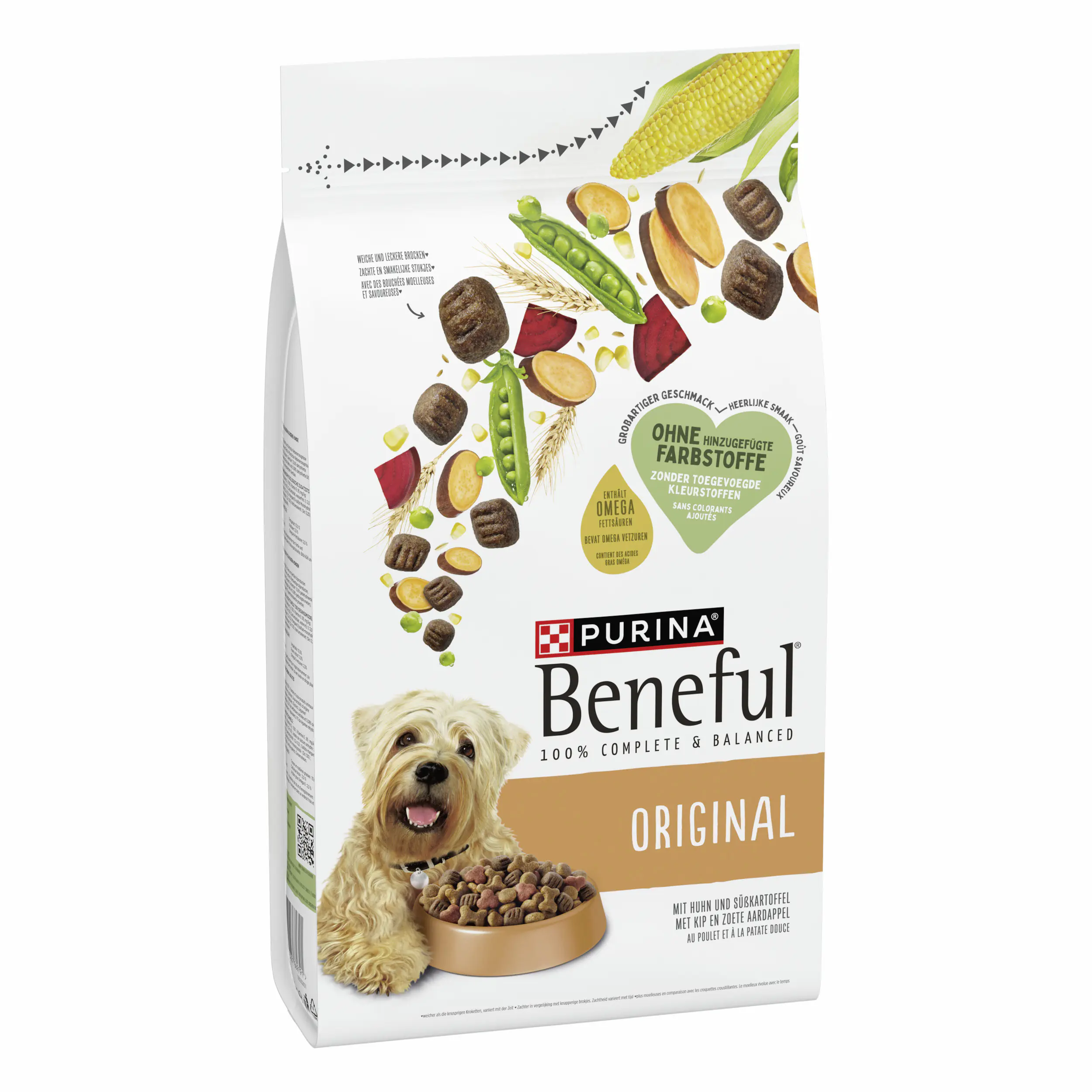 Purina Beneful Hundetrockenfutter Adult Mini 1,4 kg Huhn & Süßkartoffel