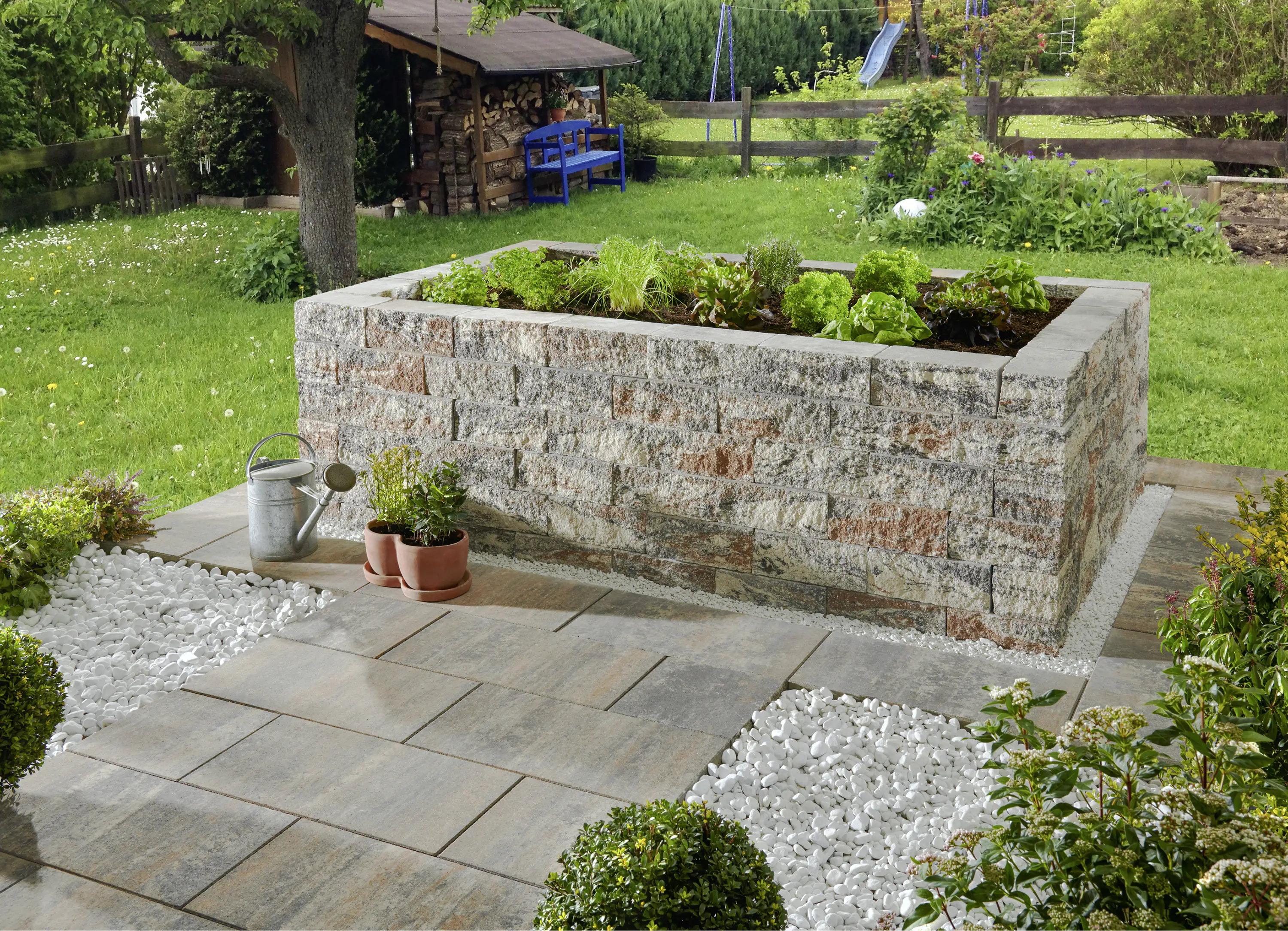 2082892424568_01 Primaster Hochbeet-Set San Marino 220 x 130 x 72 cm jura-nuanciert