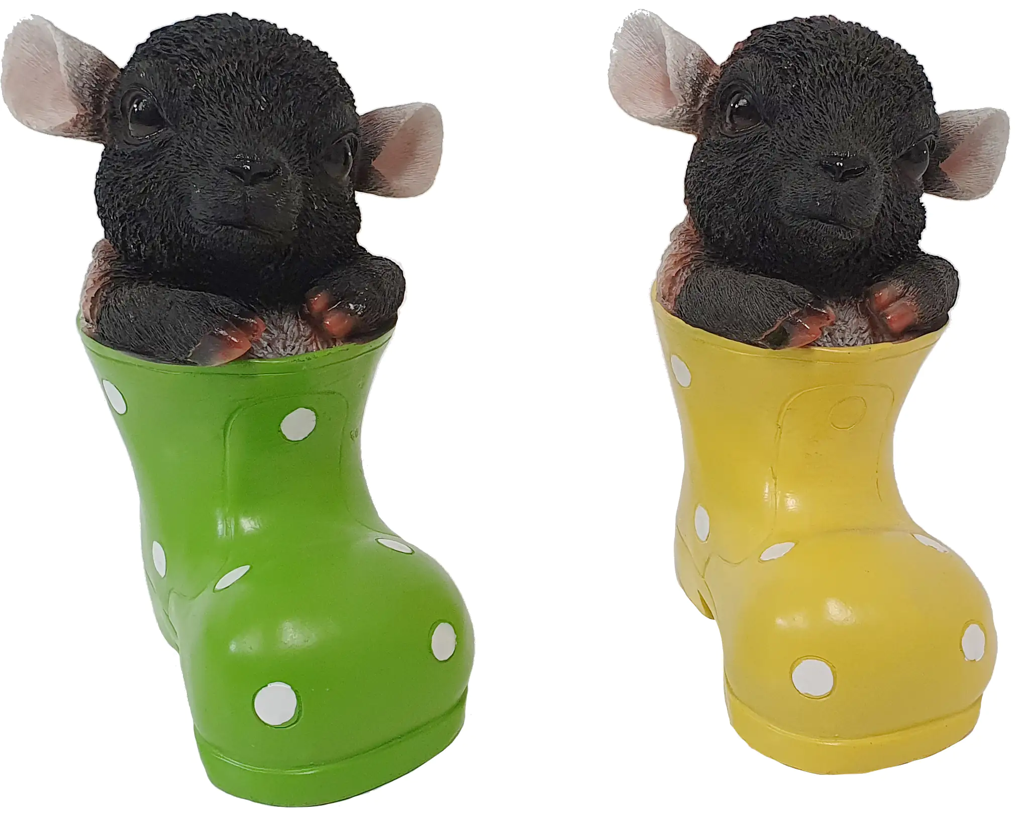 4060898121986 Dekofigur Lamm im Schuh 17 x 12 x 8 cm