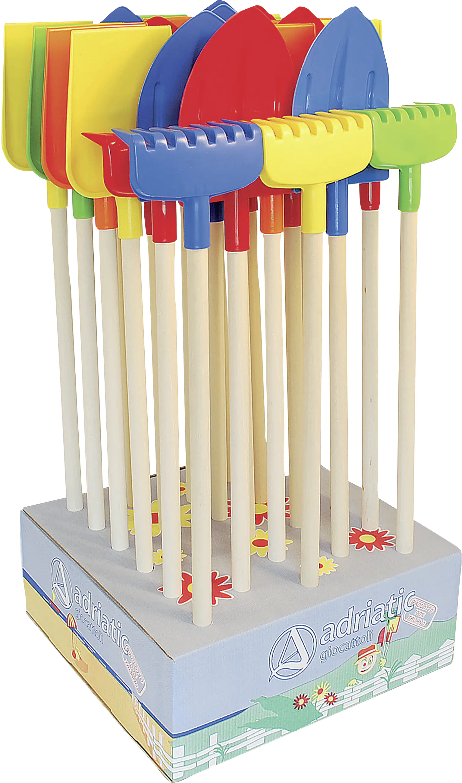 Adriatic Schaufel, Spaten und Rechen mit Holzgriff sortiert Adriatic Schaufel, Spaten und Rechen mit Holzgriff sortiert