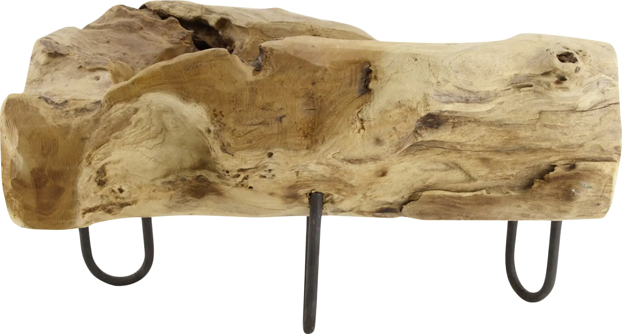 Dijk Teakschale auf Fuß 38 x 19 x 20 cm