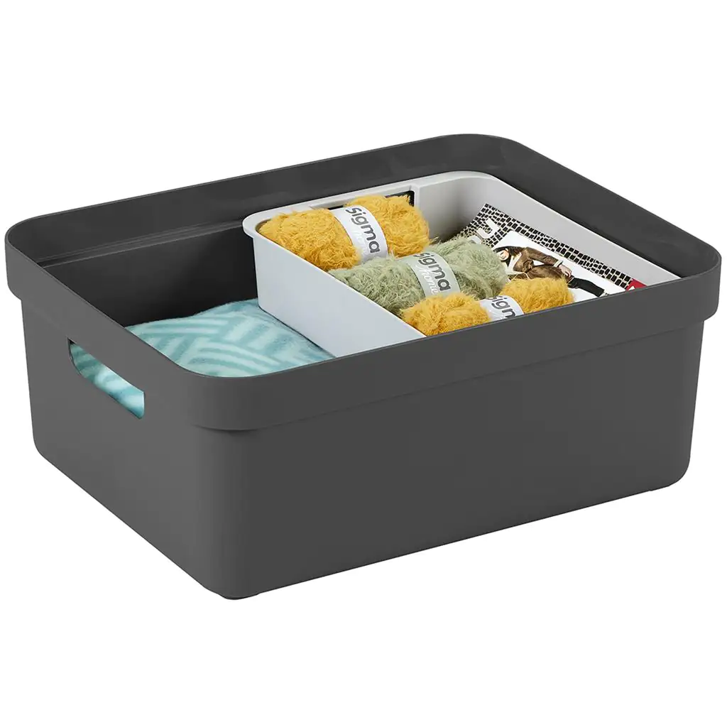 Sunware Aufbewahrungsbox Sigma Home 24 L anthrazit Sunware Aufbewahrungsbox Sigma Home 24 L anthrazit