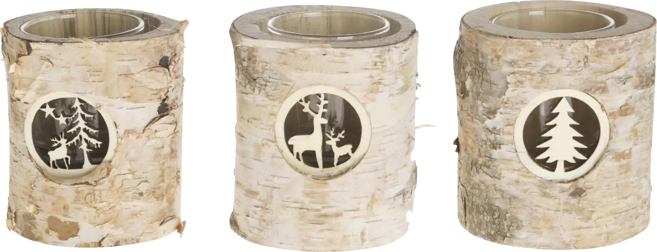 Dijk Birkenkerzenhalter Ø 11 x 12 cm