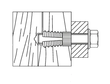 Fischer Messingdübel PA 8.0 x 13.5 mm - 5 Stück