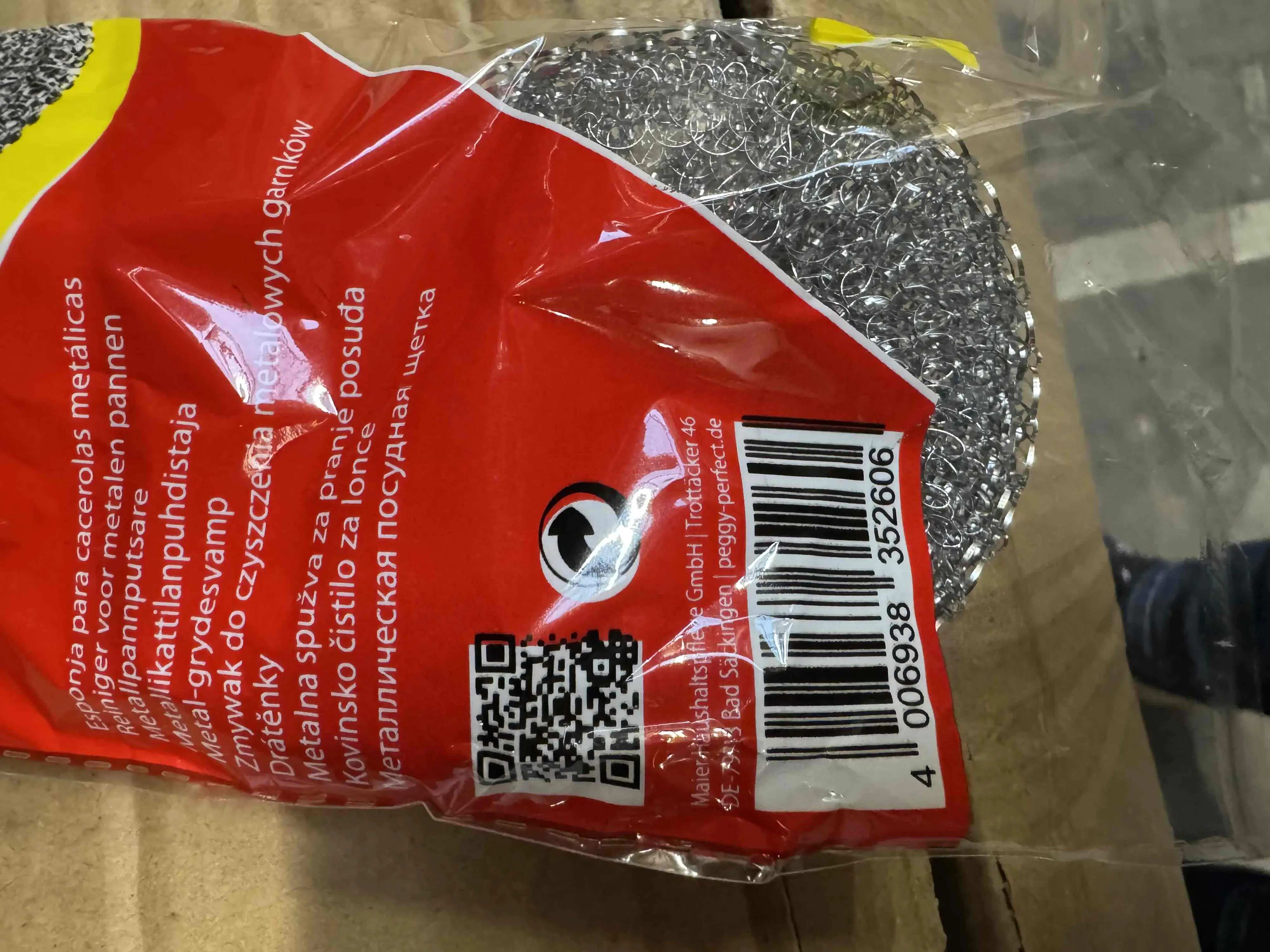 Peggy Perfect Edelstahl-Topfreiniger 3 Stück