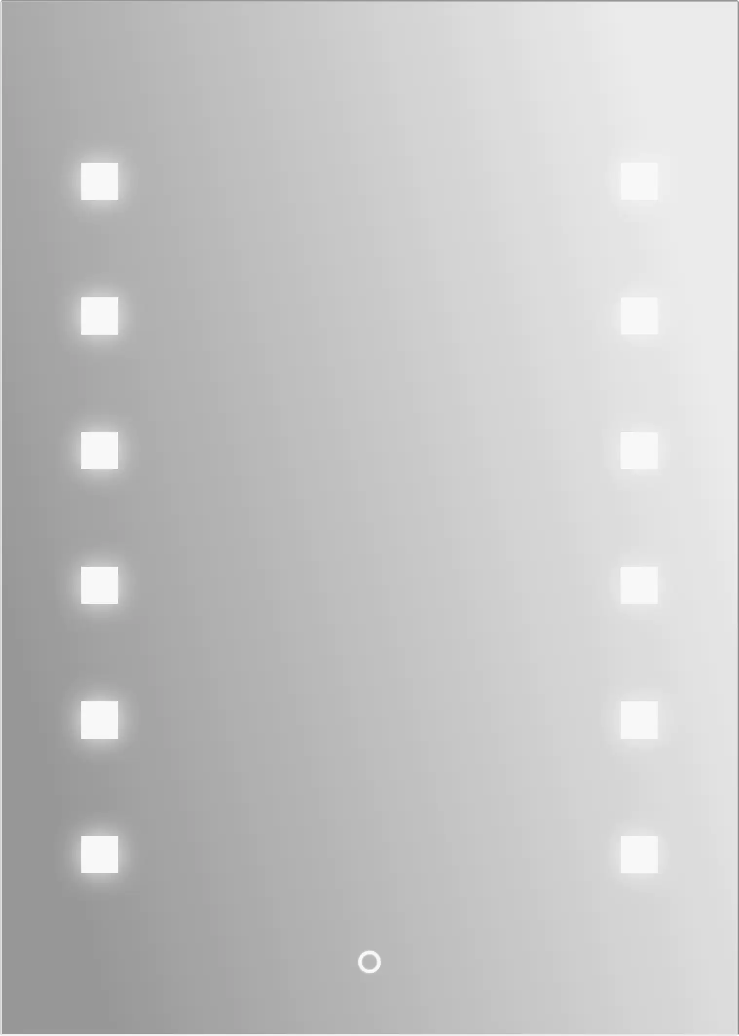 LED-Lichtspiegel Capella I 50x70 cm