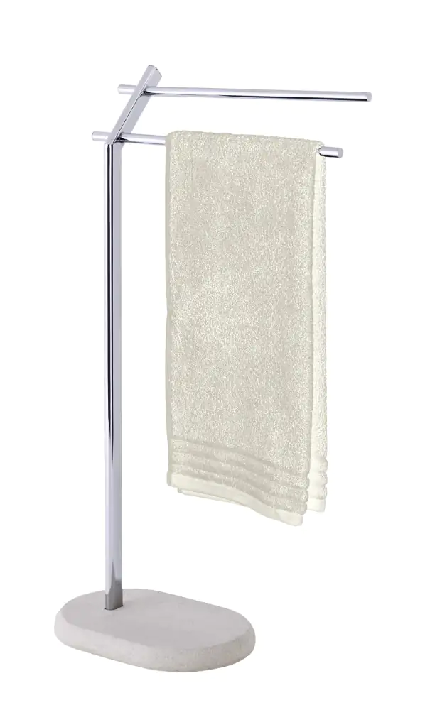 Wenko Handtuchständer Puro 2-armig, beige Wenko Handtuchständer Puro 2-armig, beige