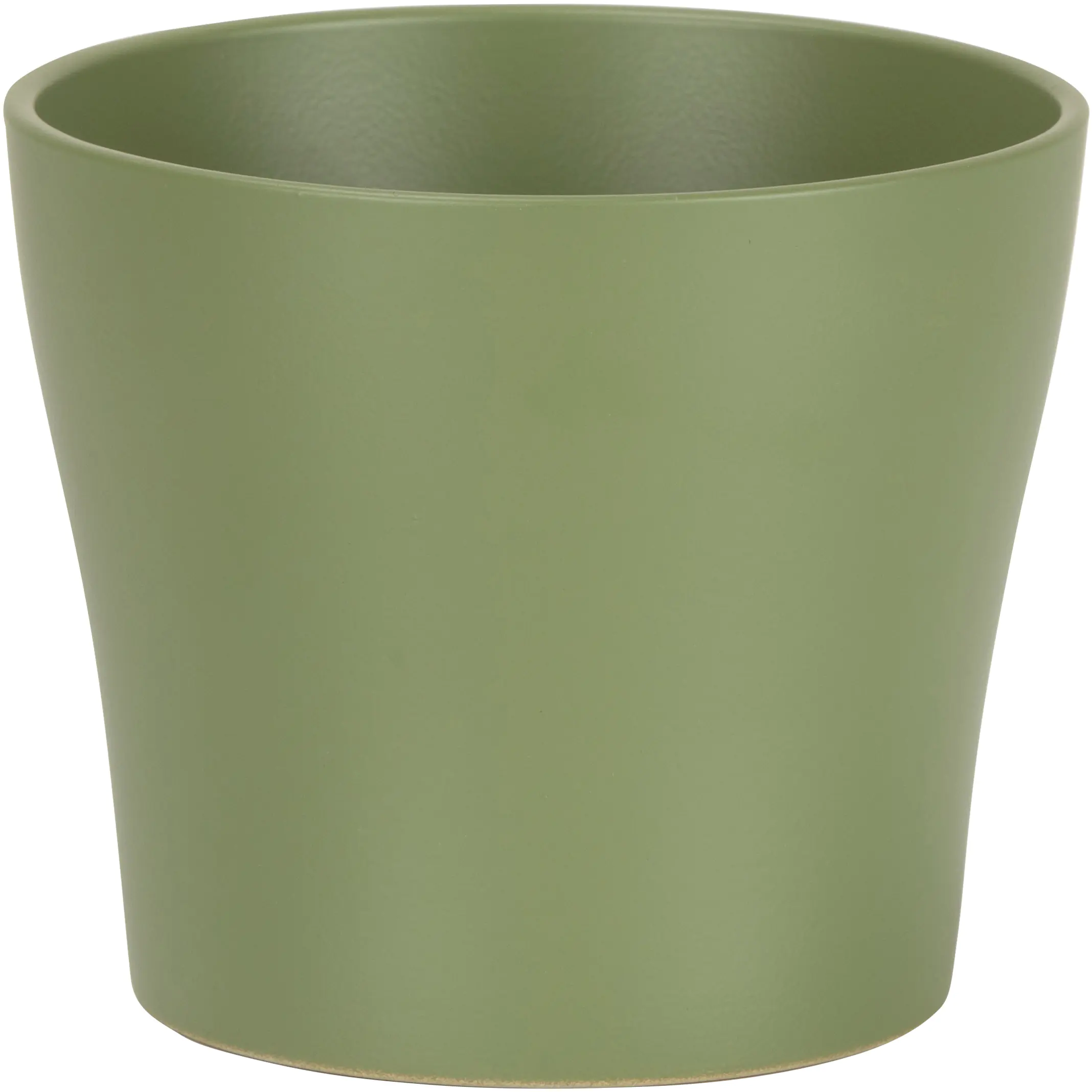Scheurich Übertopf Serie 808 Ø 19 x 19 cm oliva Scheurich Übertopf Serie 808 Ø 19 x 19 cm oliva