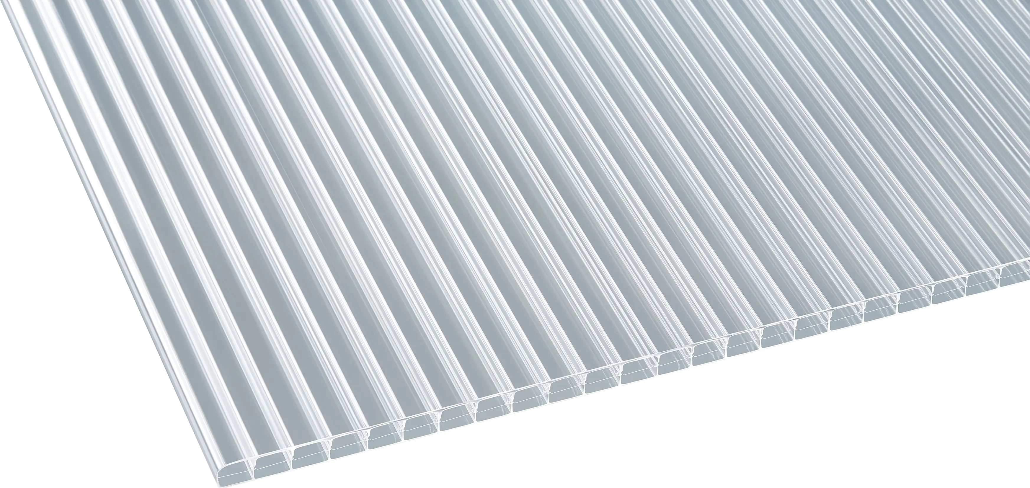 Gutta Premium Terrassendach 410,2 x 306 cm weiß PC klar 16 mm