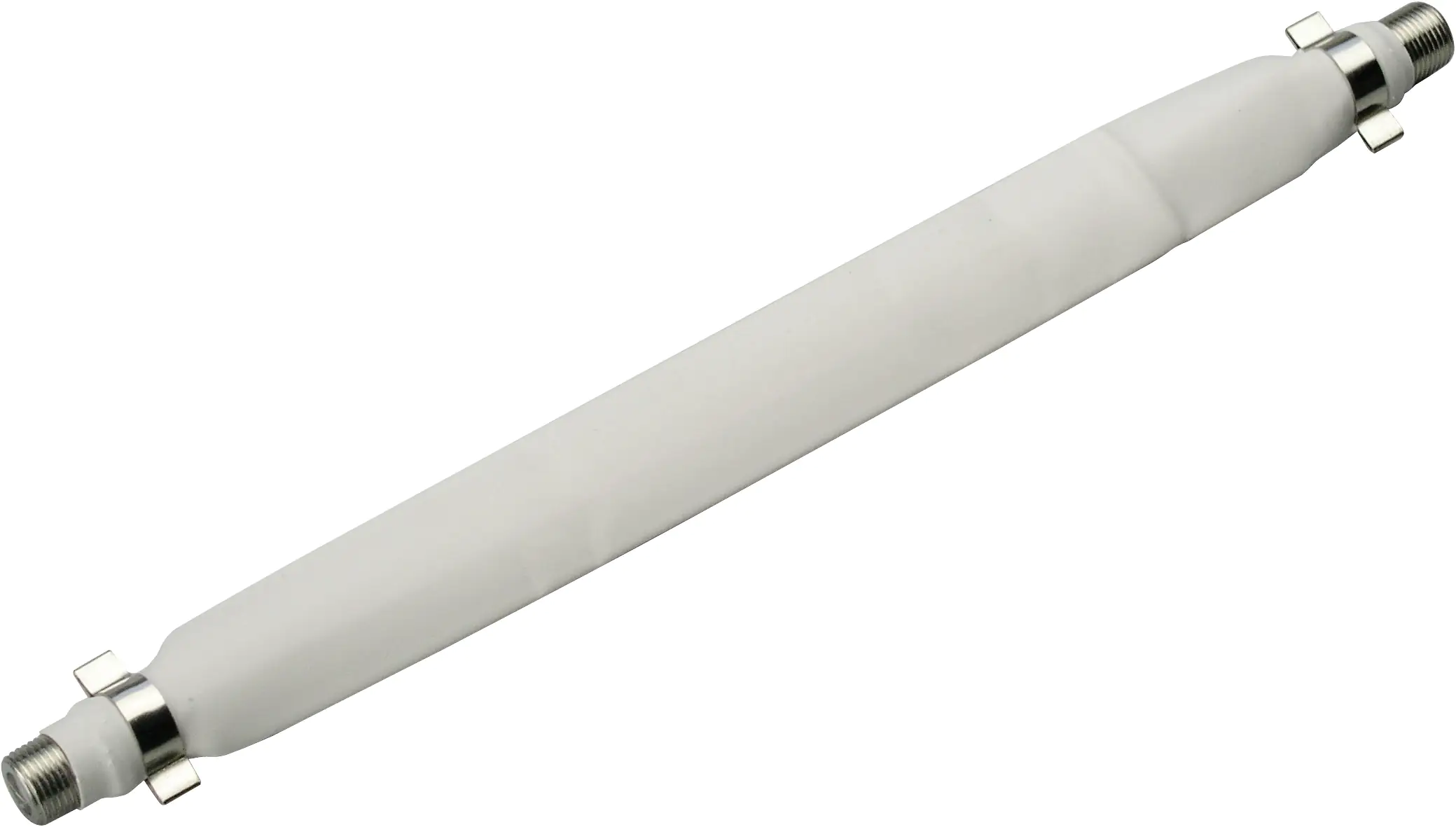 Schwaiger Fensterdurchführung KFF20 532 für Koaxialkabel F weiß, 0,25m, 1x F Buchse / 1x F Buchse