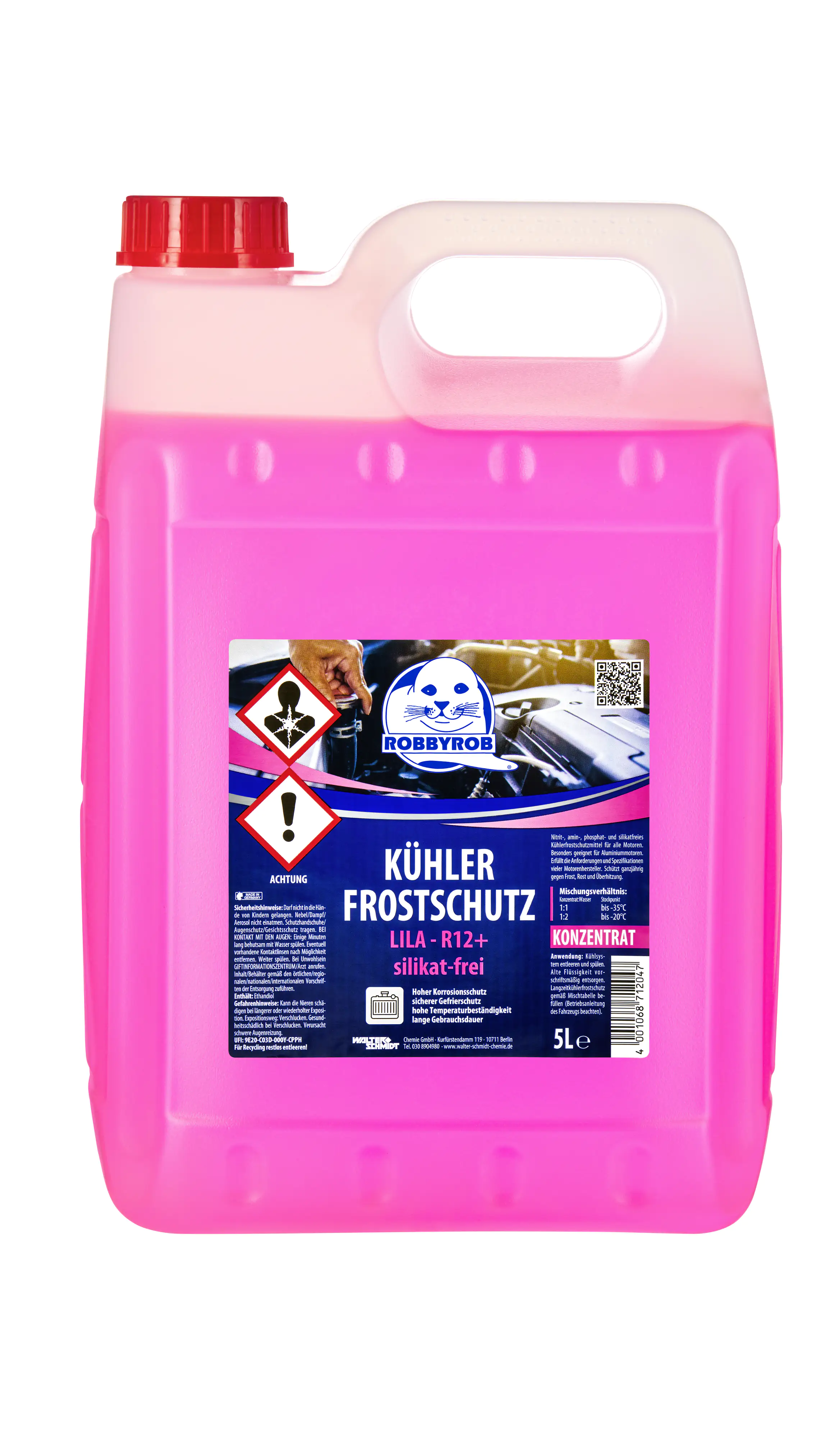 Robbyrob Kühlerfrostschutz R12 plus lila 5L