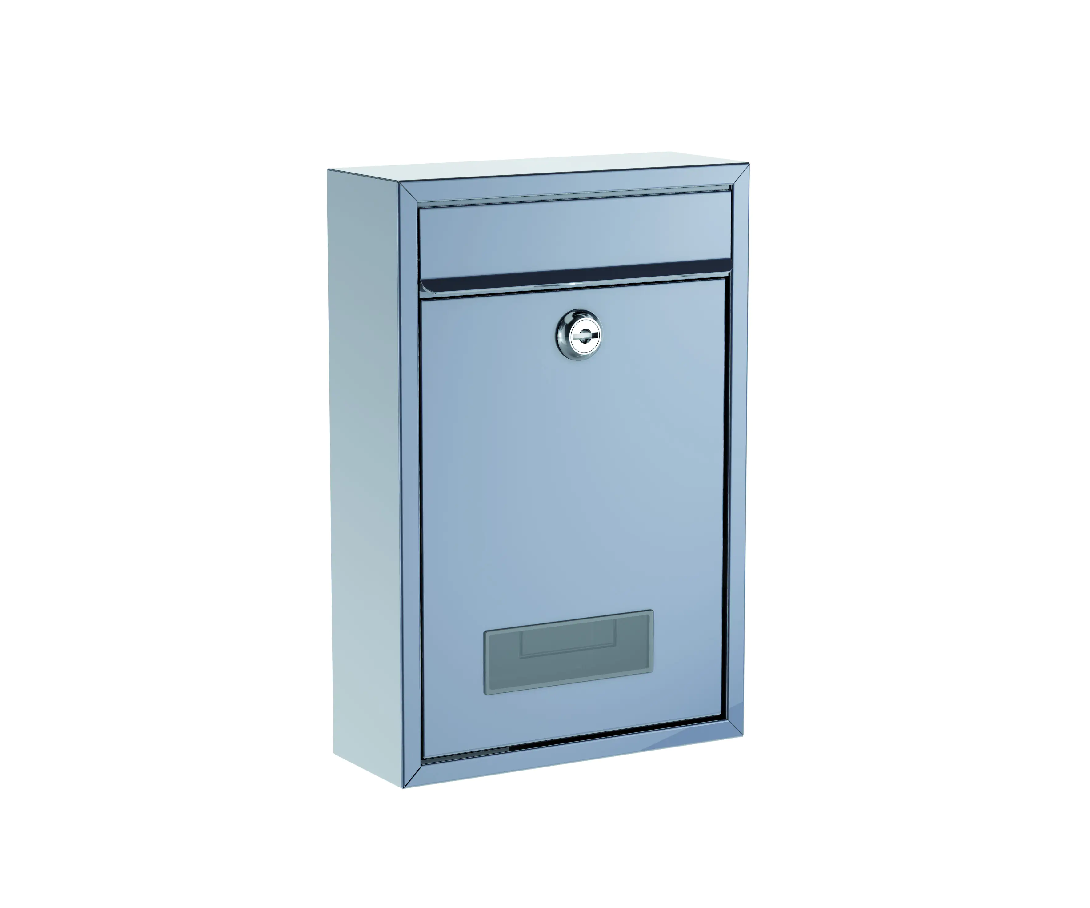 Basi Briefkasten BK 100 silber 320 x 215 x 82 mm Basi Briefkasten BK 100 silber 320 x 215 x 82 mm