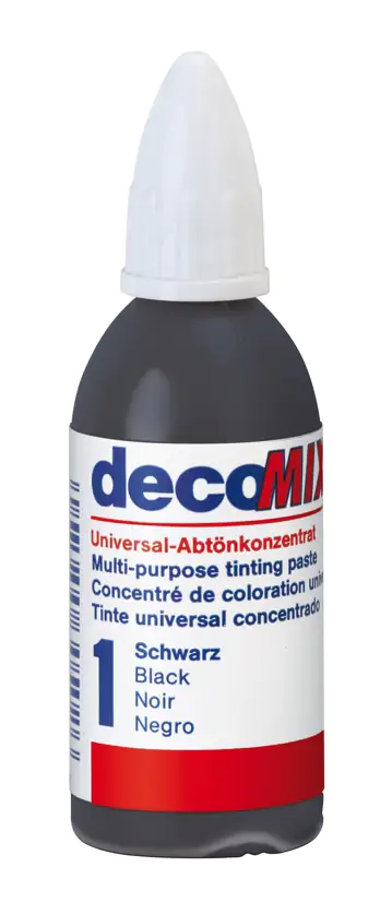 Decotric Abtönkonzentrat 20 ml schwarz Decotric Abtönkonzentrat 20 ml schwarz