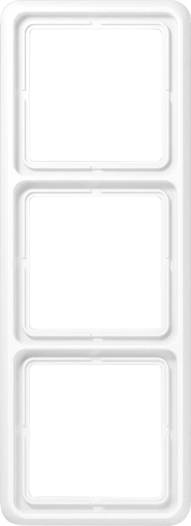 Jung Abdeckrahmen 3-fach CD500, alpinweiß, CD583WW