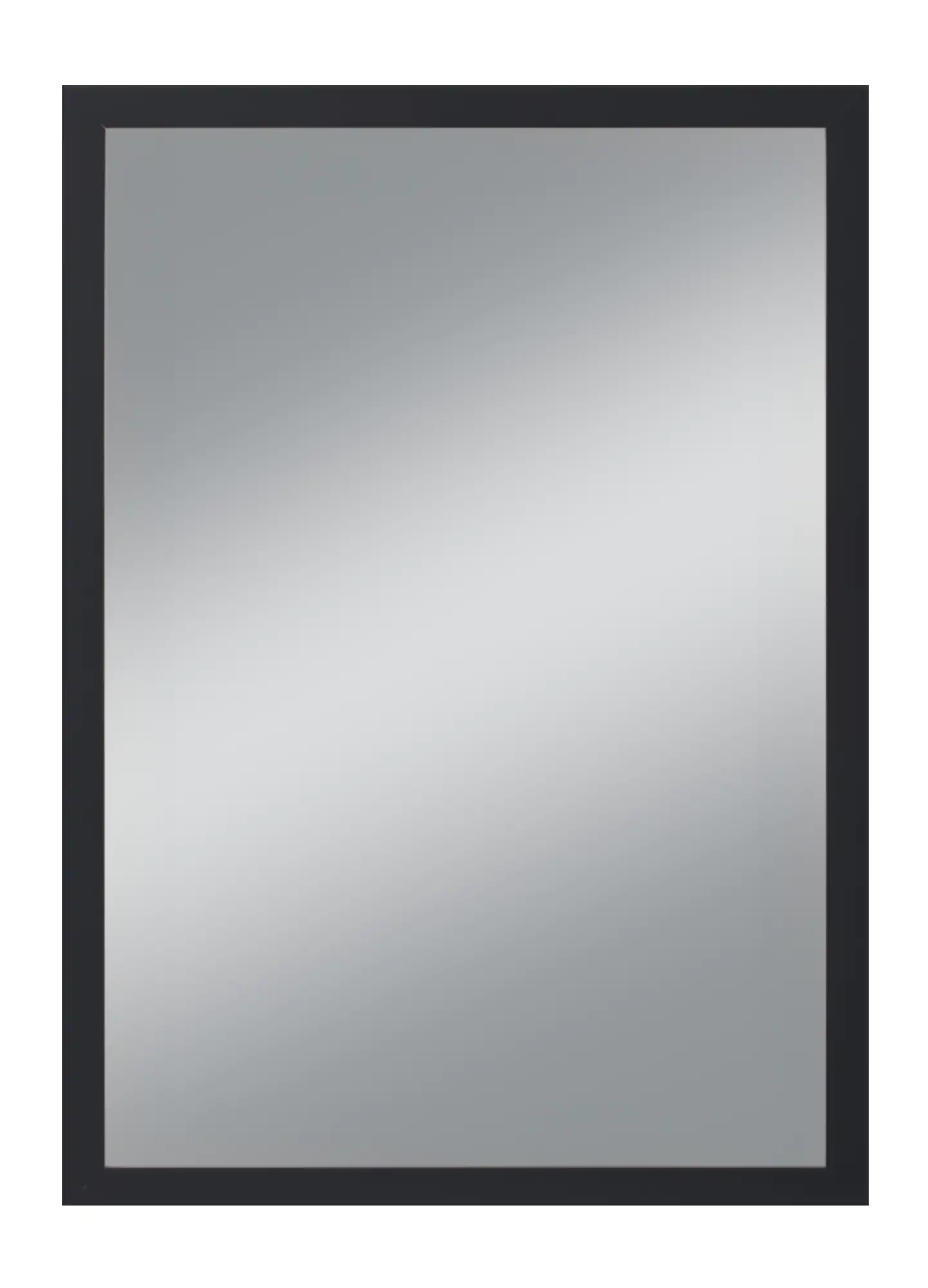 Rahmenspiegel Beach VII schwarz, 40x60 cm