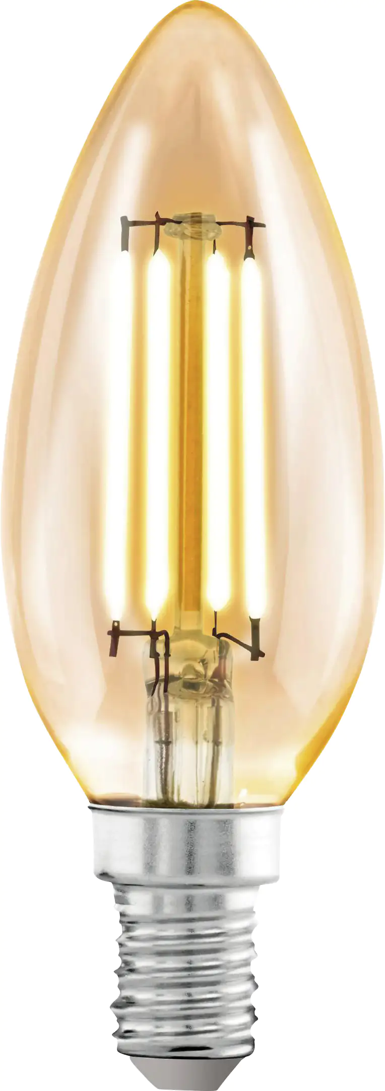Eglo LED Leuchtmittel C35 E14 Kerzenform 4 W warmweiß amber Eglo LED Leuchtmittel C35 E14 Kerzenform 4 W warmweiß amber