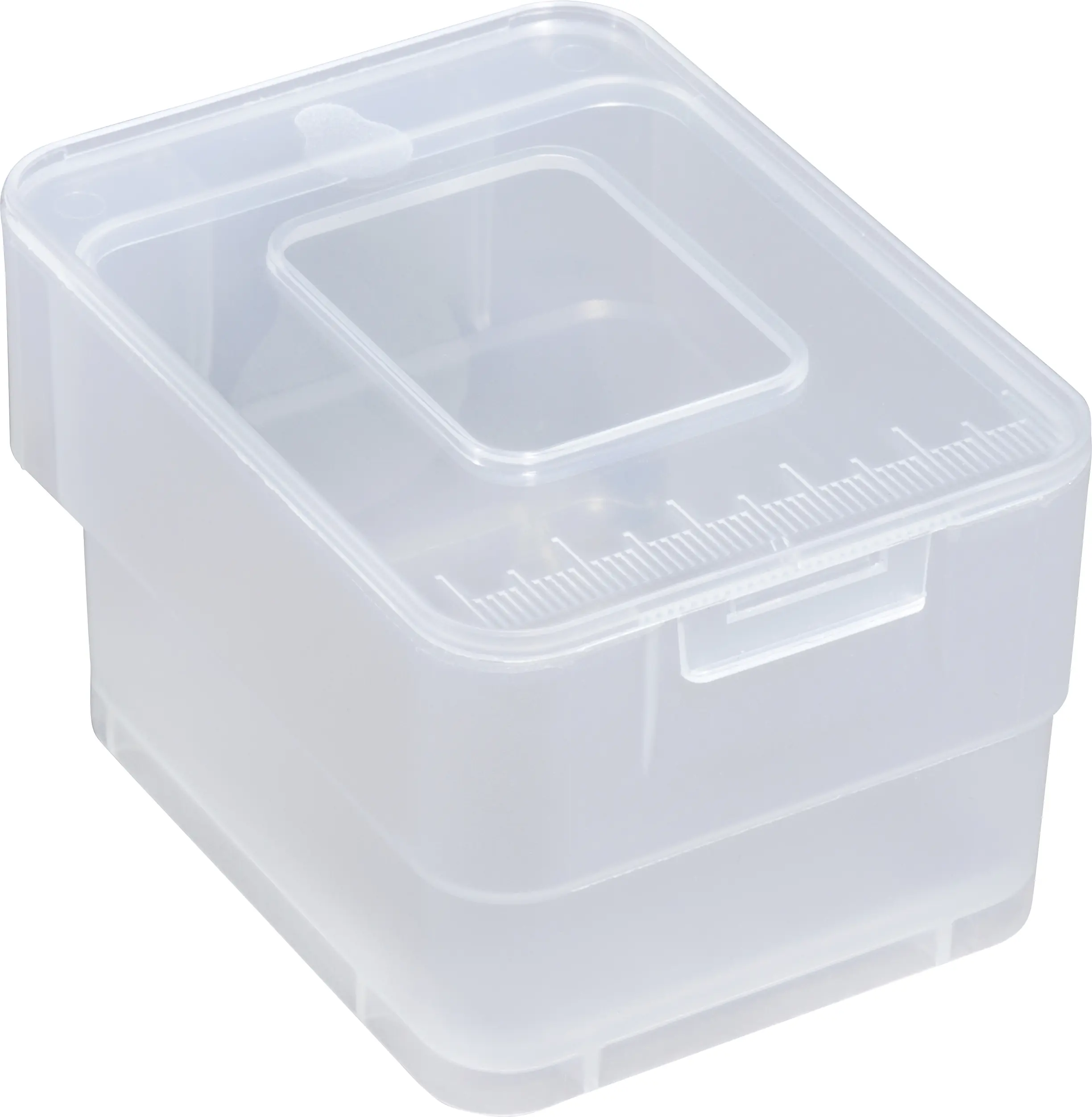 Allit Stapelbox EuroPlus D1 Klappdeckel transparent PP