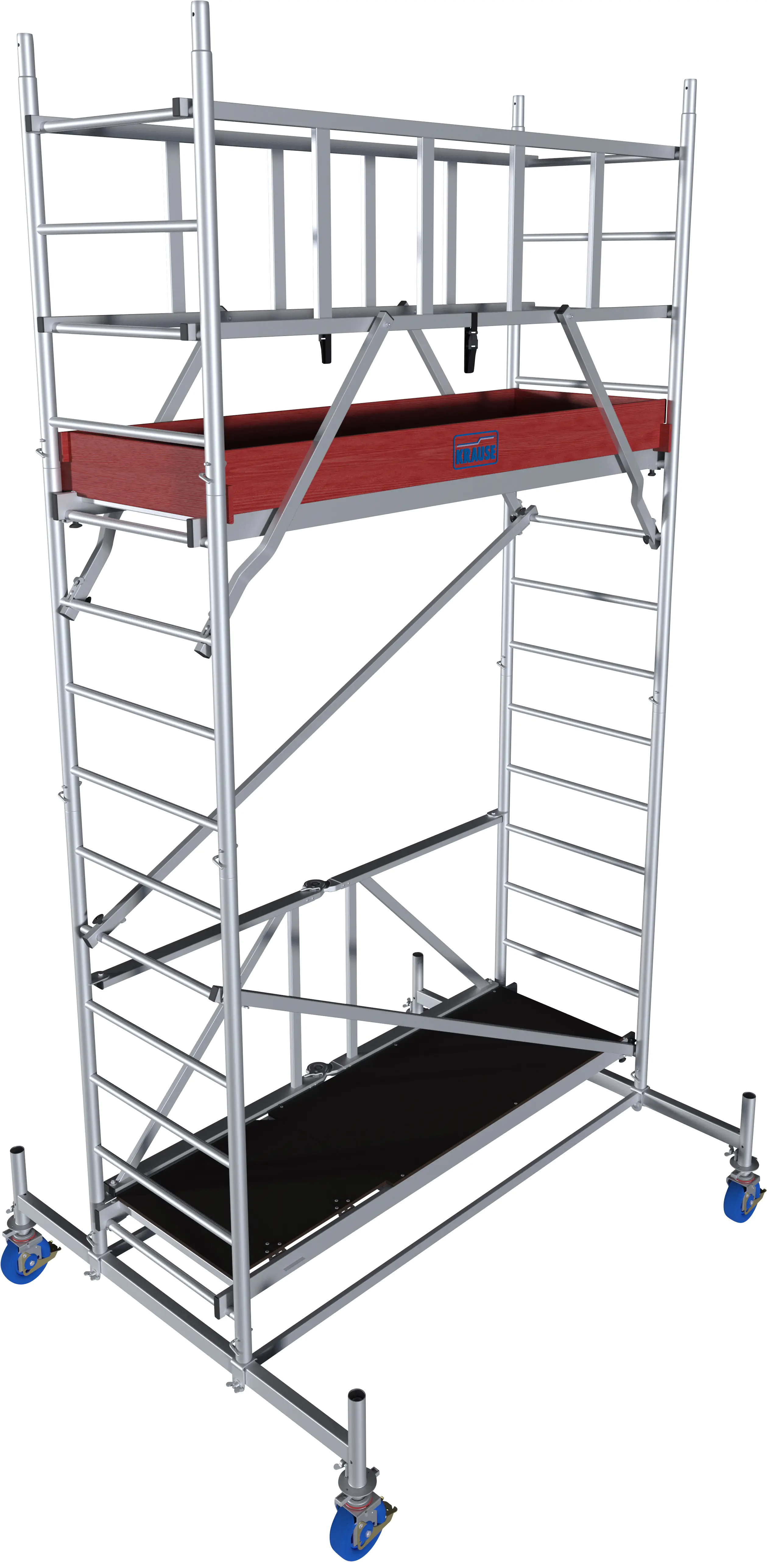 Krause Faltgerüst MONTO ProTec XS Aluminium 4,80 m