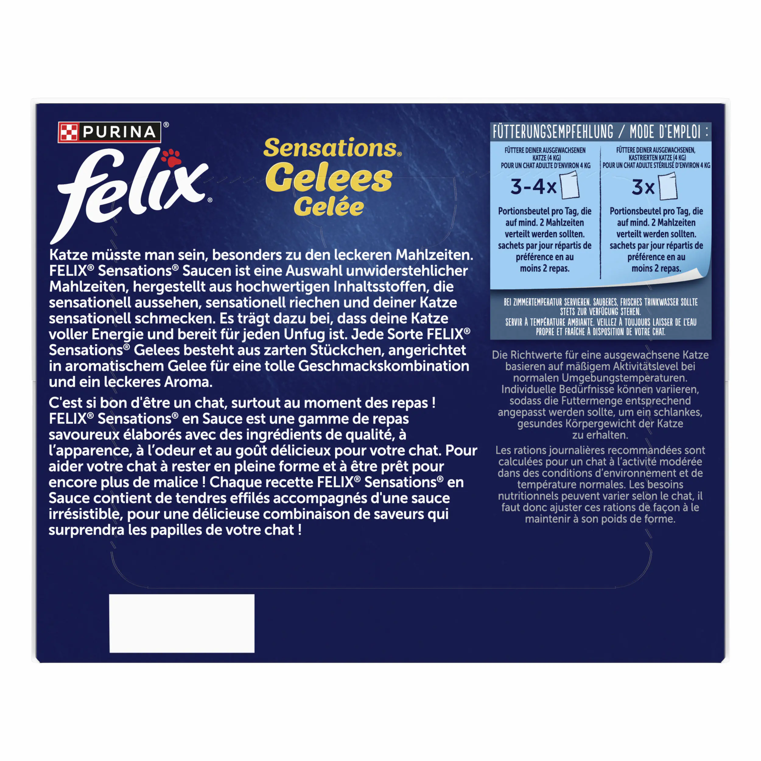 Felix Sensations Gelees Geschmacksvielfalt vom Land 24x 85g Felix Sensations Gelees Geschmacksvielfalt vom Land 24x 85g