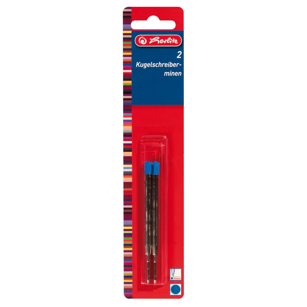 herlitz Kugelschreibermine Profisize blau