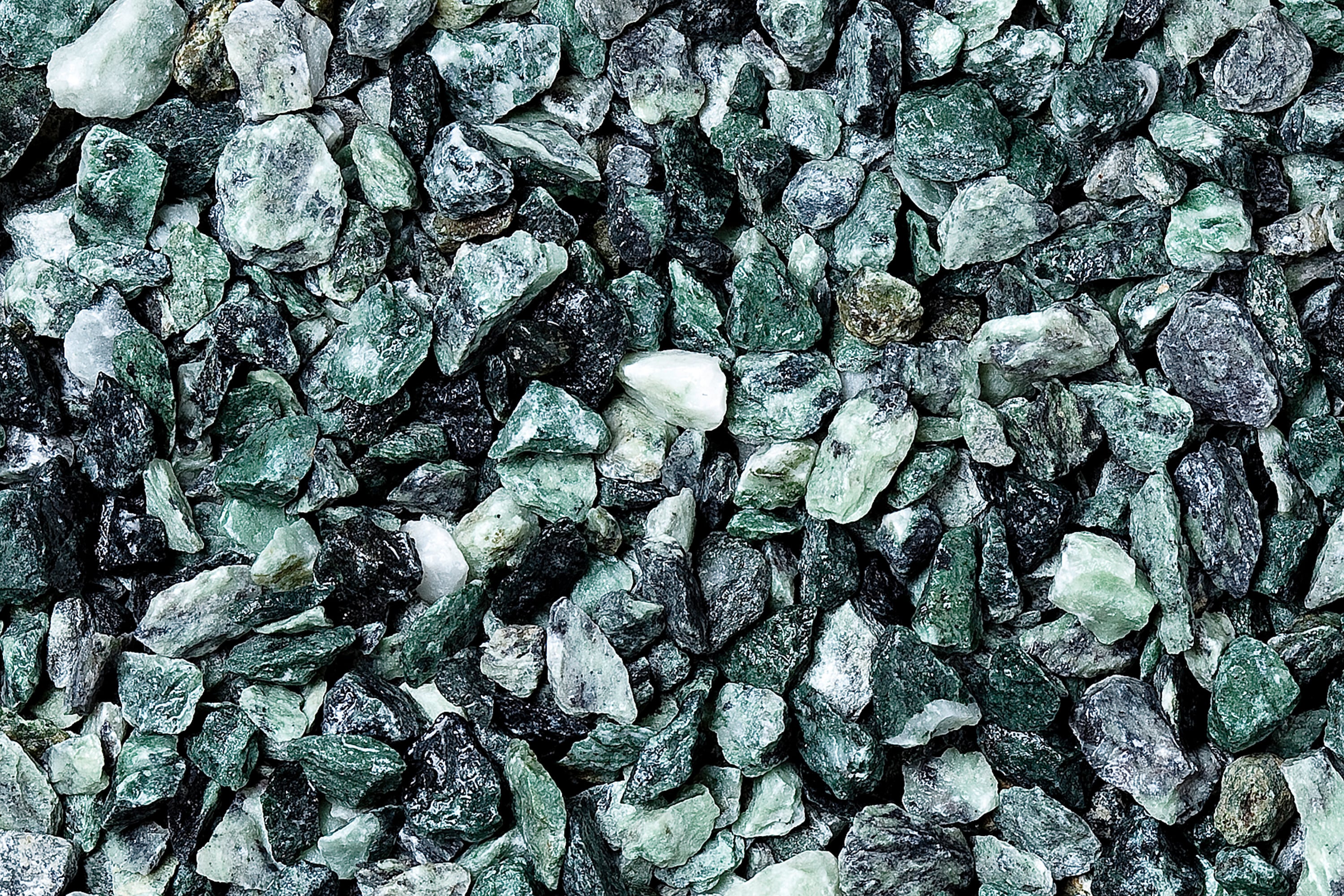 Splitt Verde Alpi 7 - 15 mm grün 25 kg