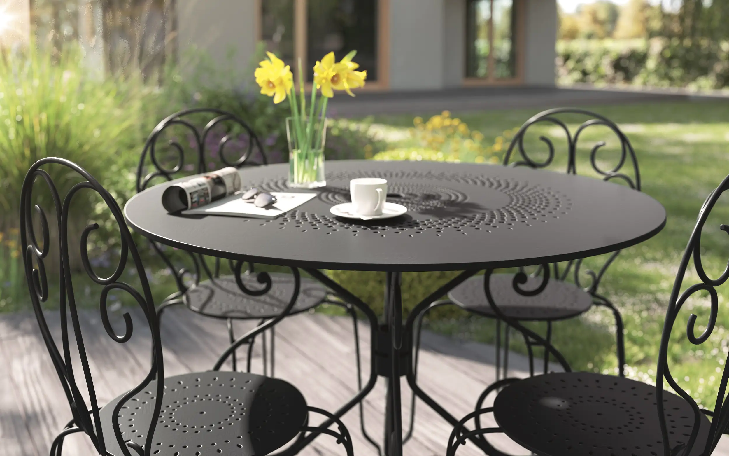 Alpina Metallschutz-Lack Anti-Rost 300 ml anthrazit matt