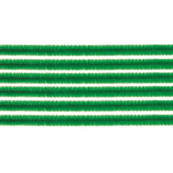 Glorex Biegeplüsch grasgrün 10 Stück