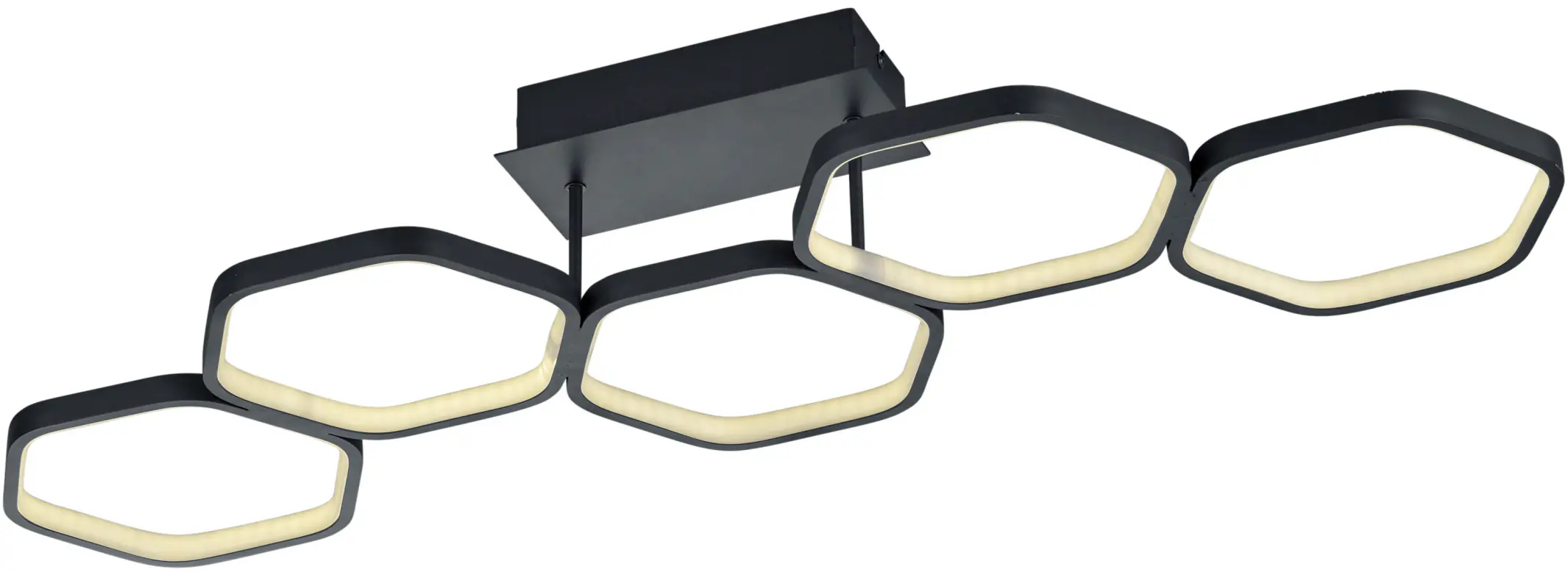 Reality LED Deckenleuchte VIGO anthrazit