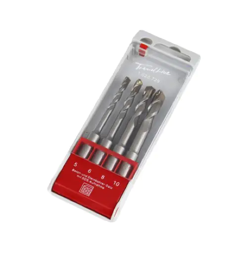 TrendLine SDS-Bohrer-Set für Beton & Stein 4-teilig