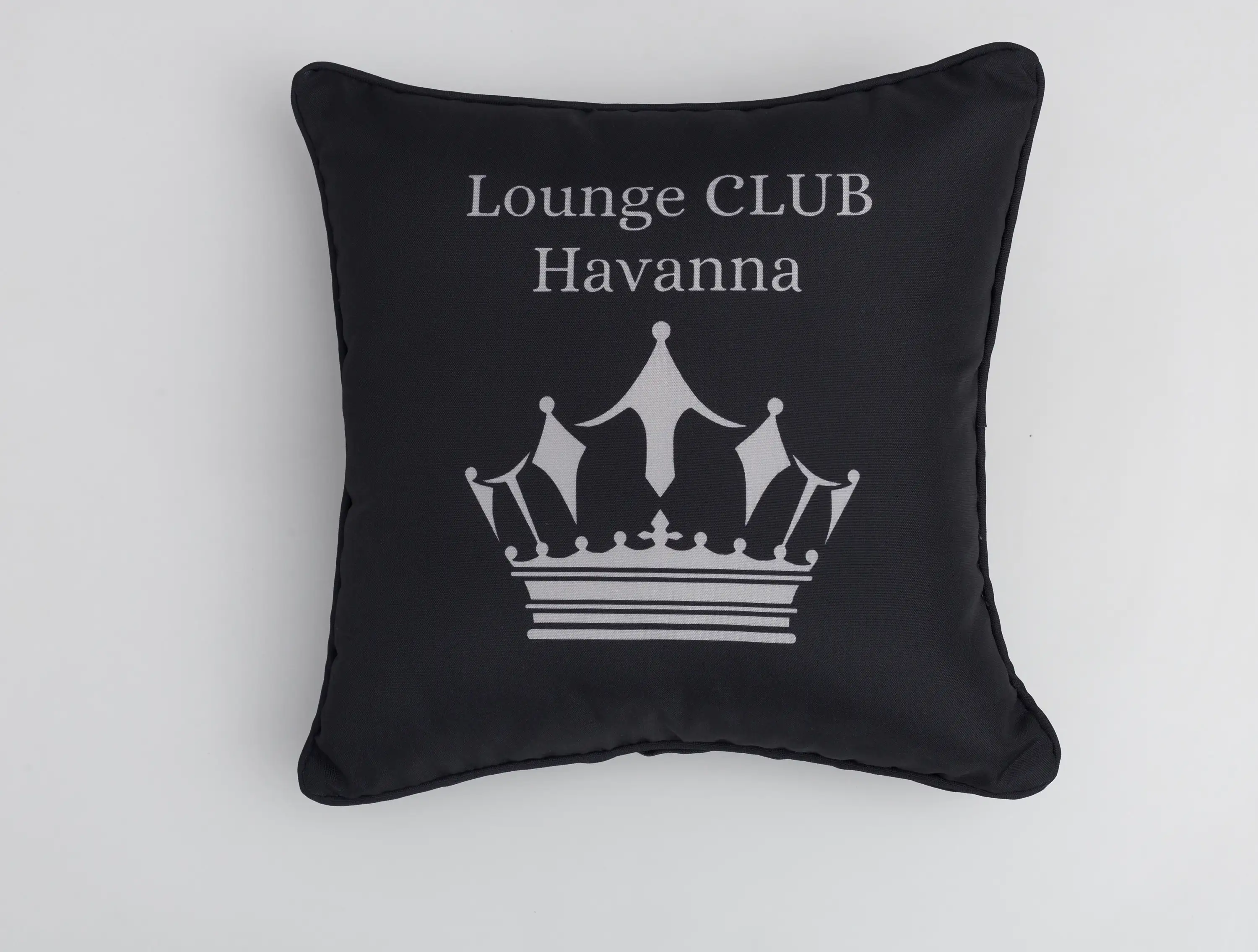 4333692035569 Primaster Kissen Lounge Club Havanna 45 x 45 cm, schwarz