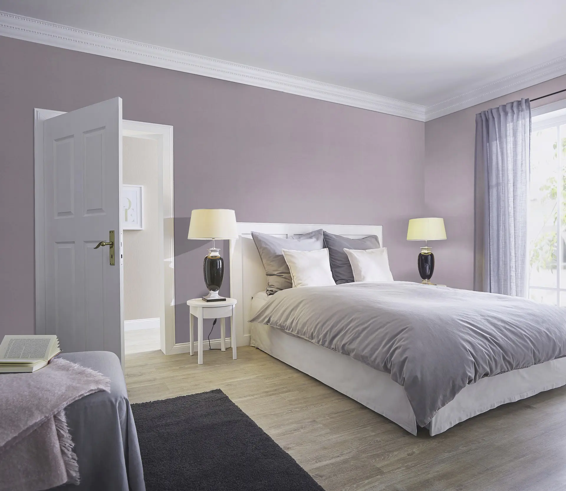 Rasch Vliestapete 448535 Florentine uni lila 10,05 x 0,53 m Rasch Vliestapete 448535 Florentine uni lila 10,05 x 0,53 m