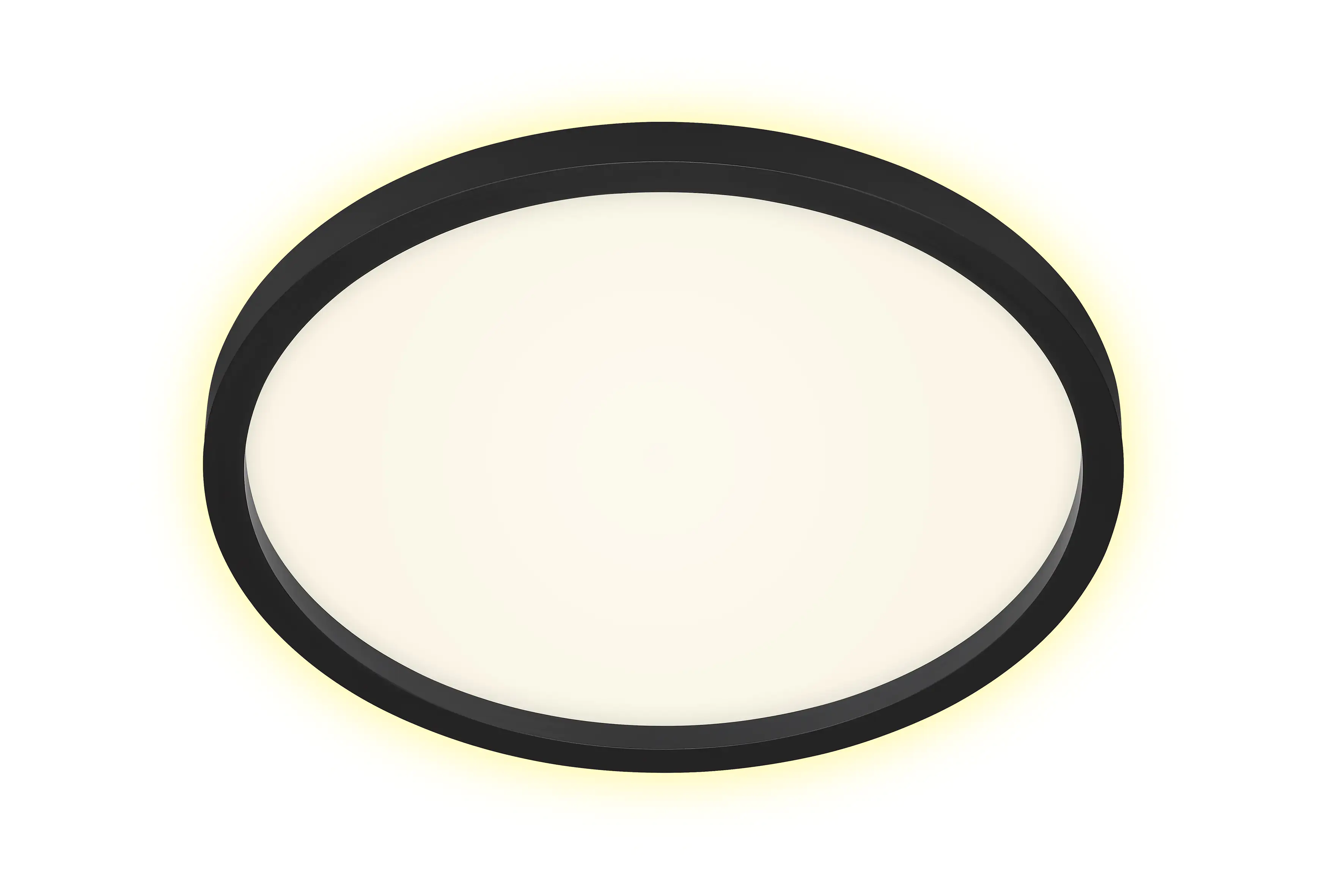 Briloner LED Panel Cadre schwarz Ø 42,5 cm warmweiß, Backlight-Effekt