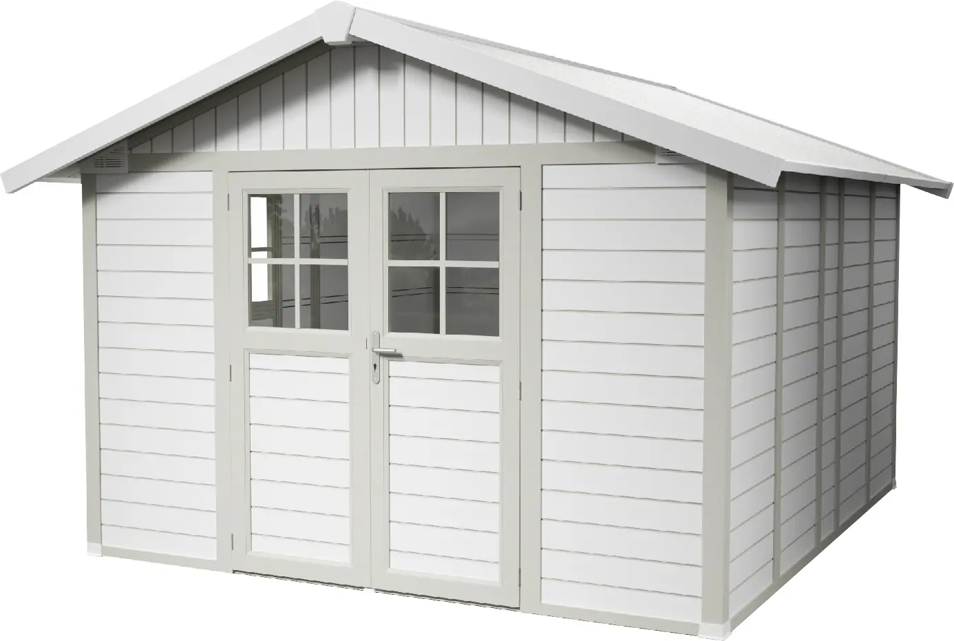 Grosfillex Gartenhaus Deco H 11 370 x 407 cm (inkl. Dachüberstand)