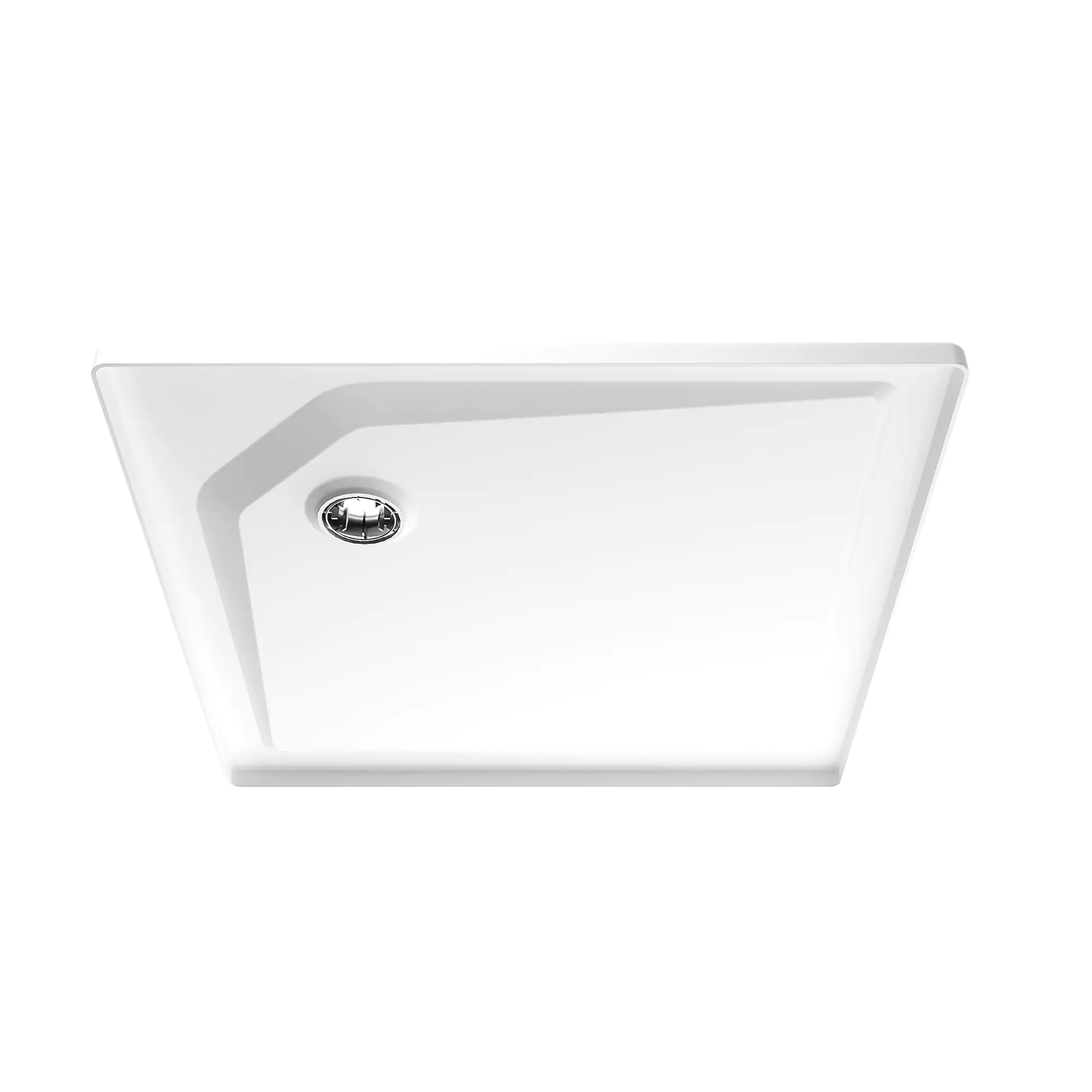 Breuer Acryl Duschwanne Classic Line Quadrat, 90x90 cm,H:3,5 cm, weiß