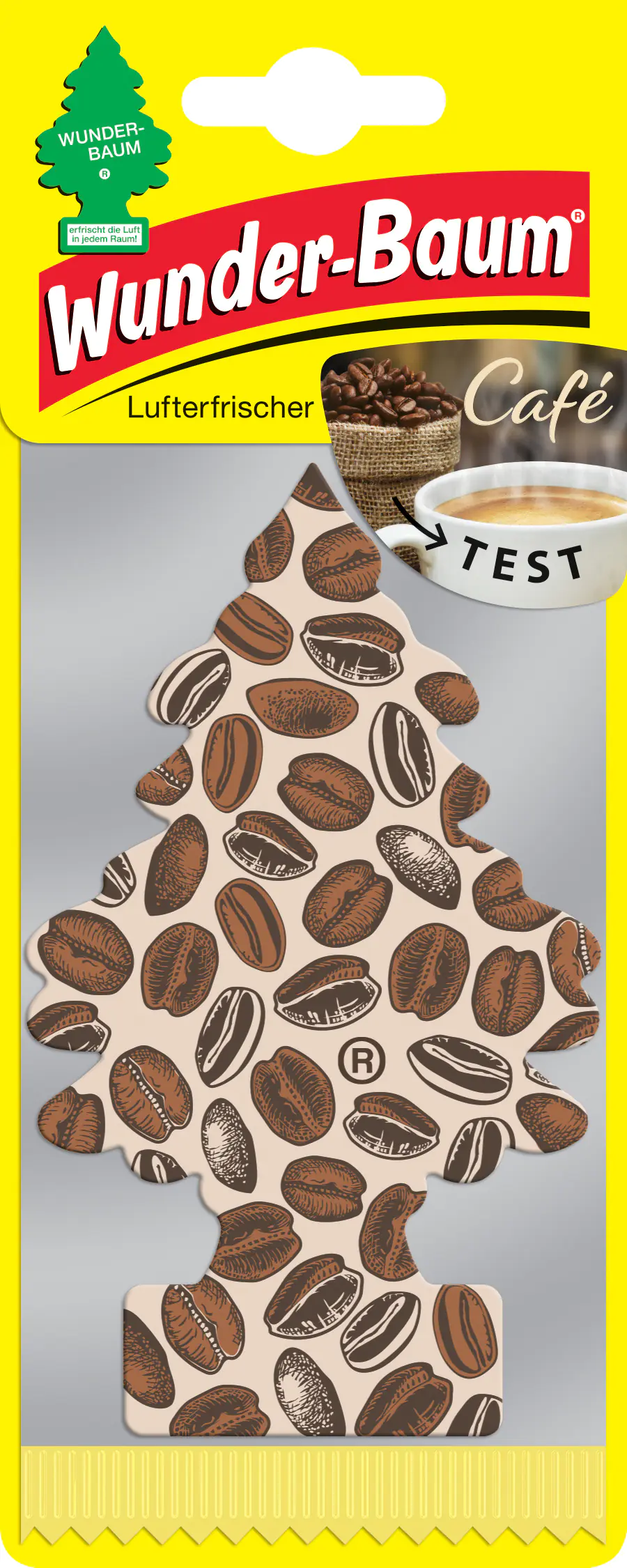 Wunderbaum Papierlufterfrischer Cafe Wunderbaum Papierlufterfrischer Cafe
