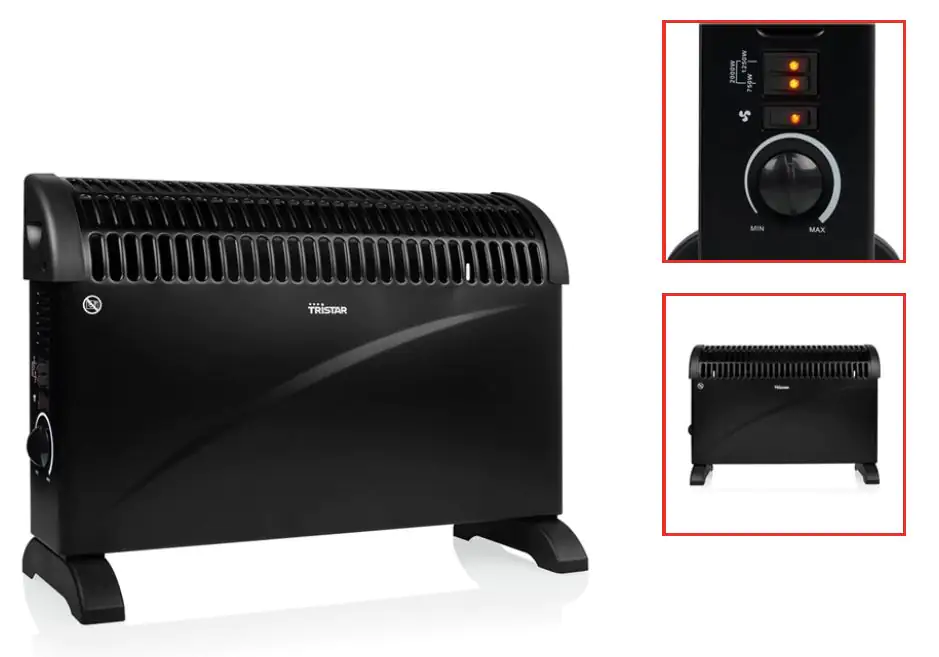 Tristar Konvektor-Heizung Turbofunktion, 2000 Watt