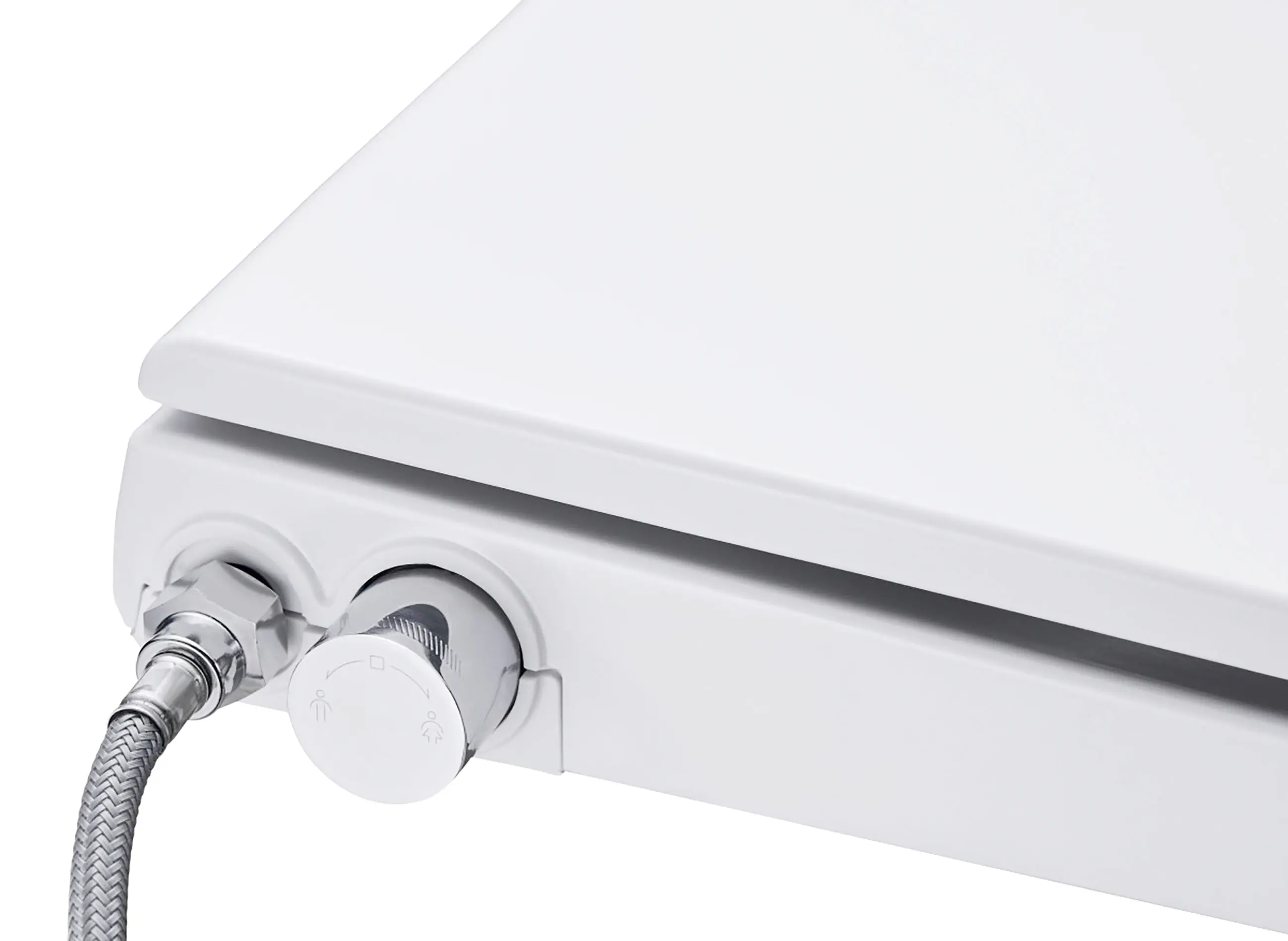 Diaqua WC-Sitz mit Absenkautomatik & Duschfunktion Lavalino weiß