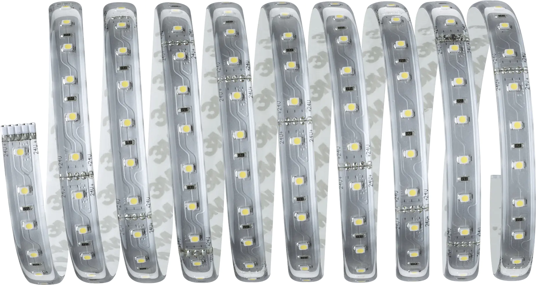 Paulmann MaxLED 500 Basisset Silber 3m Warmweiß 36VA