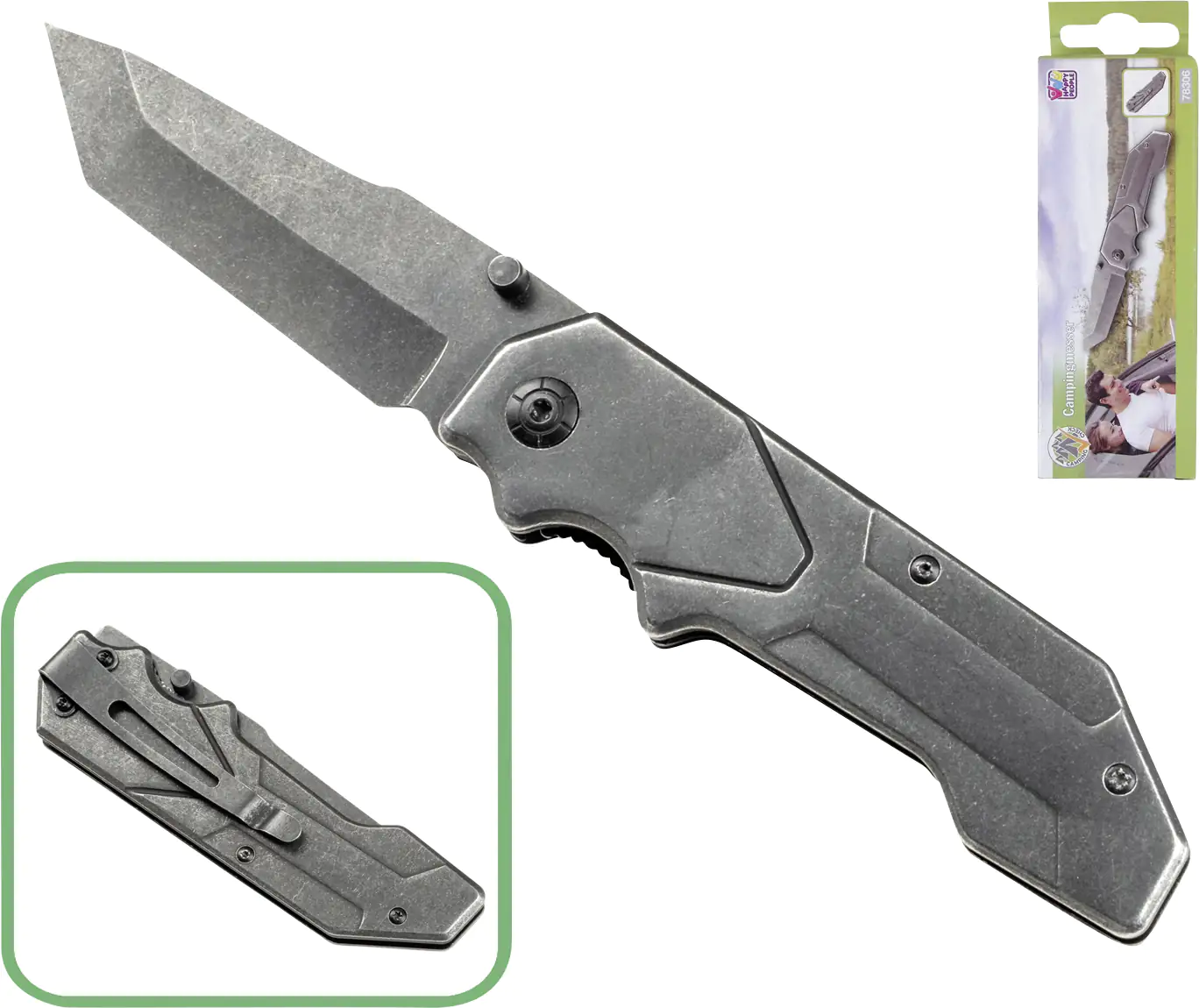 Happy People Campingmesser klappbar